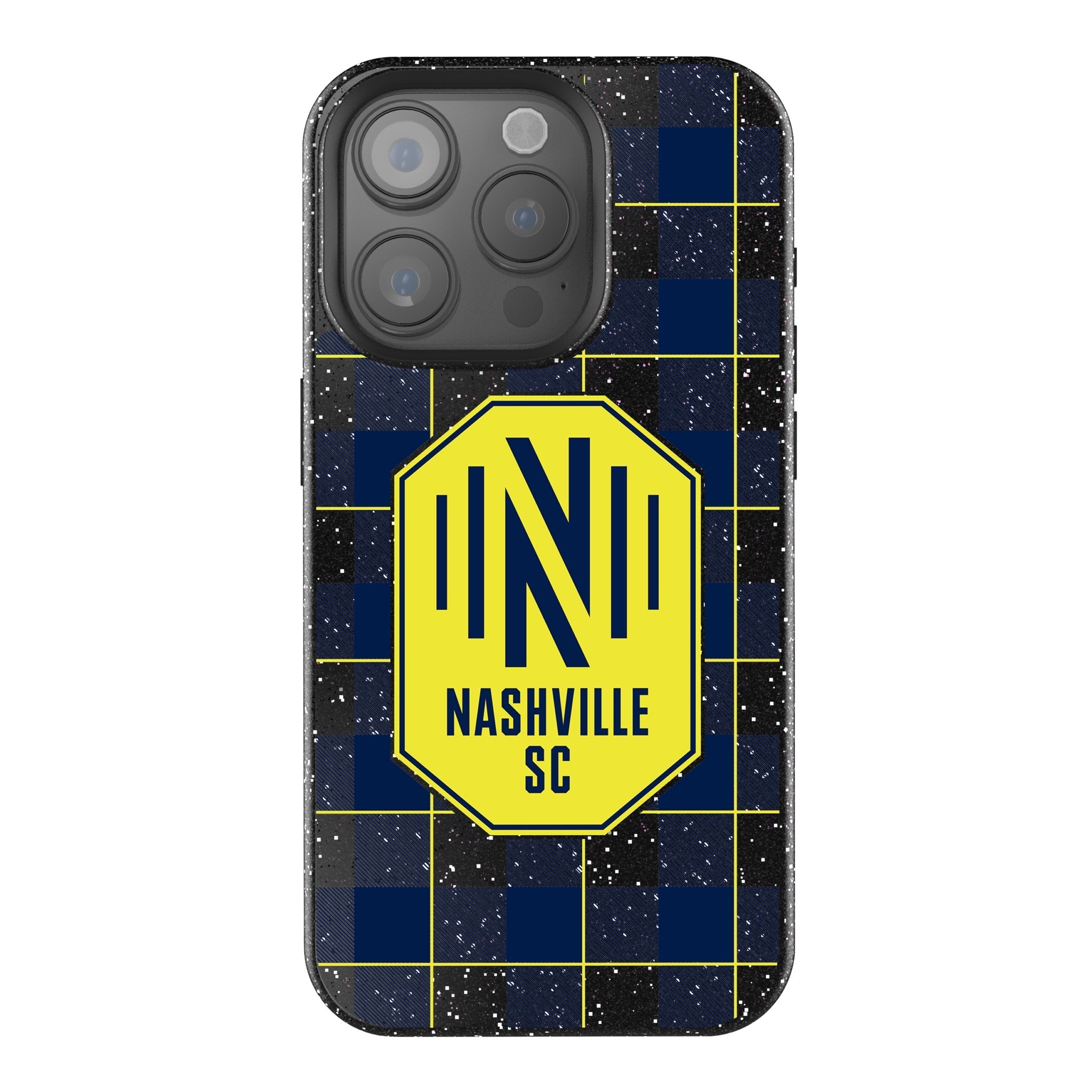 Nashville SC  Plaid Bling Phone Case