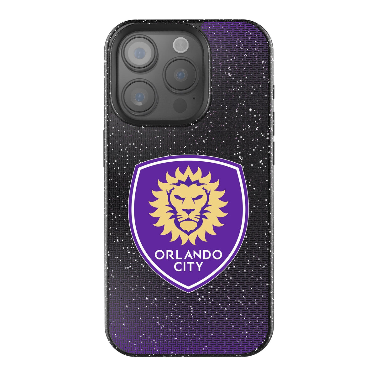 Orlando City Soccer Club Linen Bling Phone Case for Apple iPhone