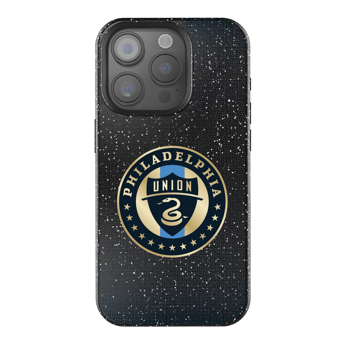 Philadelphia Union Linen Bling Phone Case for Apple iPhone