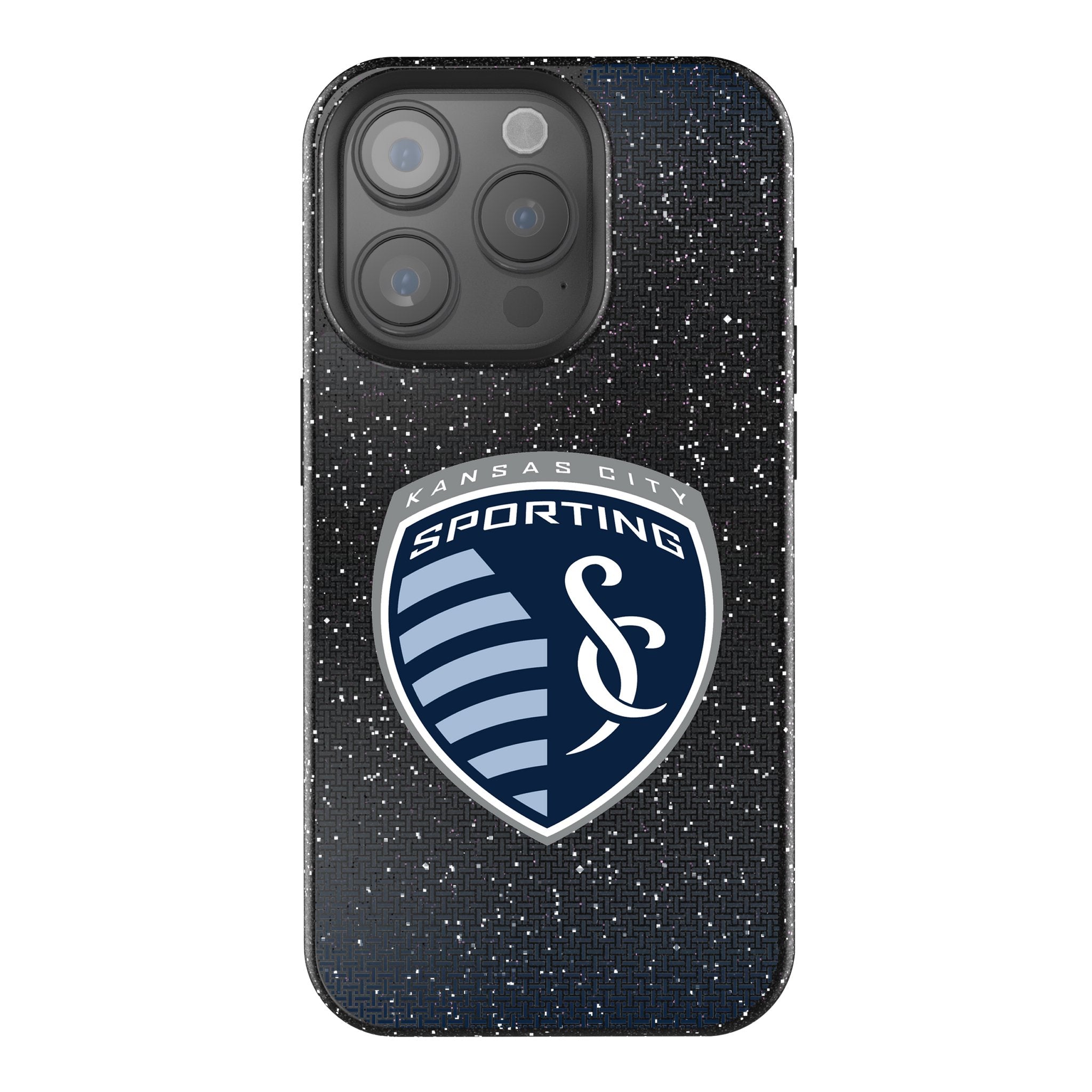 Sporting Kansas City Linen Bling Phone Case for Apple iPhone