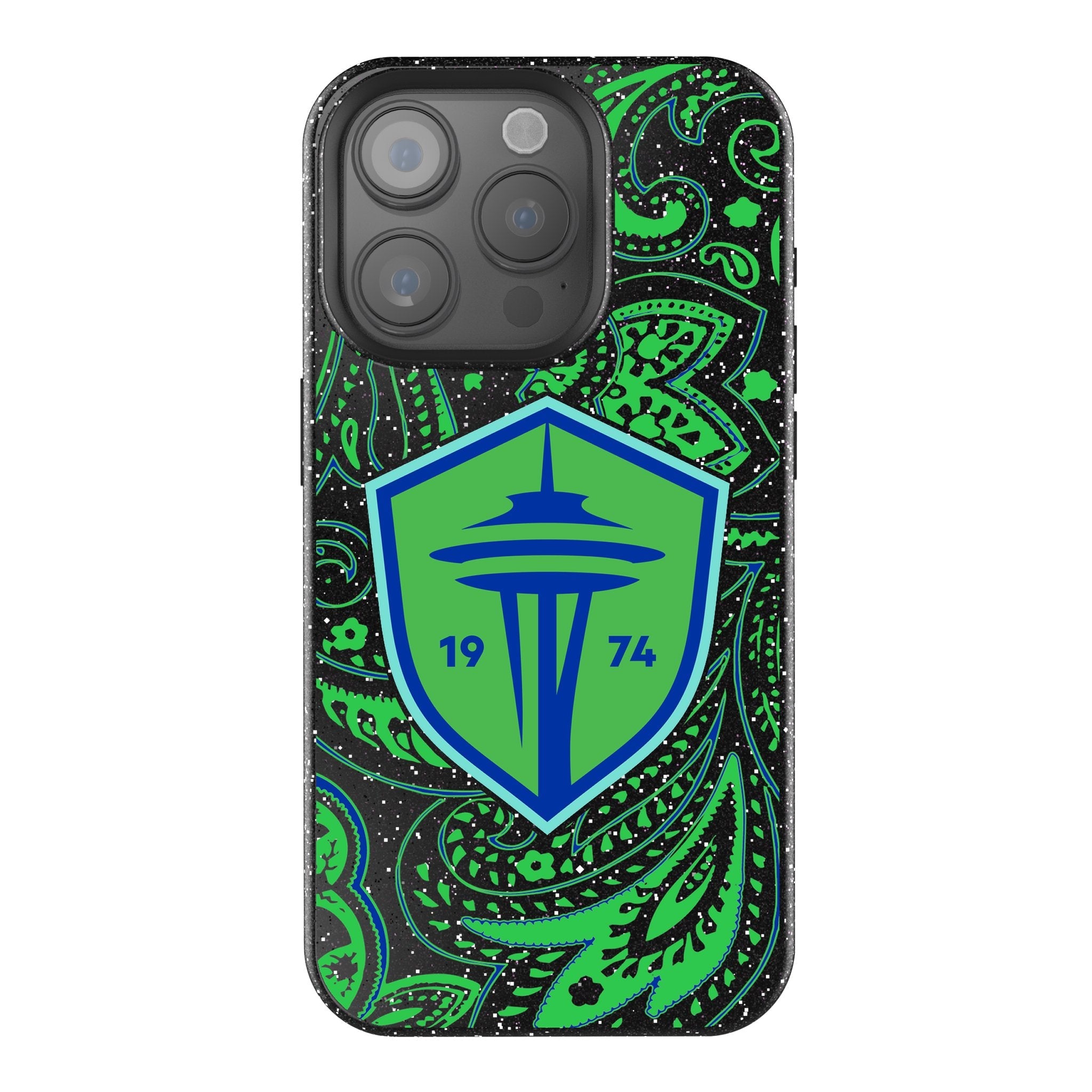 Seattle Sounders FC   Paisley Bling Phone Case