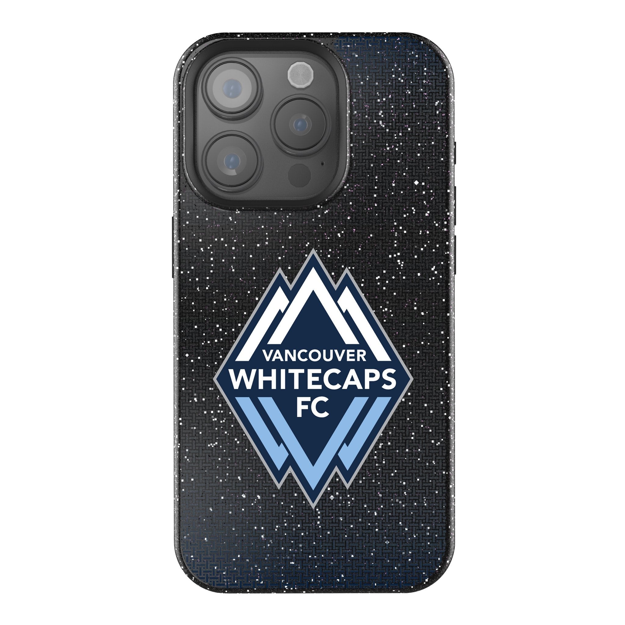 Vancouver Whitecaps Linen Bling Phone Case for Apple iPhone