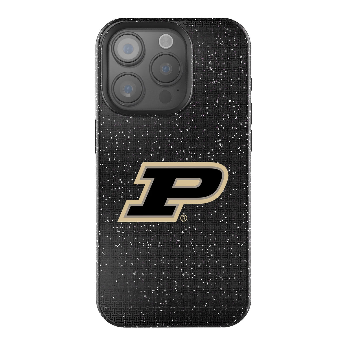 Purdue University Boilermakers Linen Bling Phone Case for Apple iPhone 1