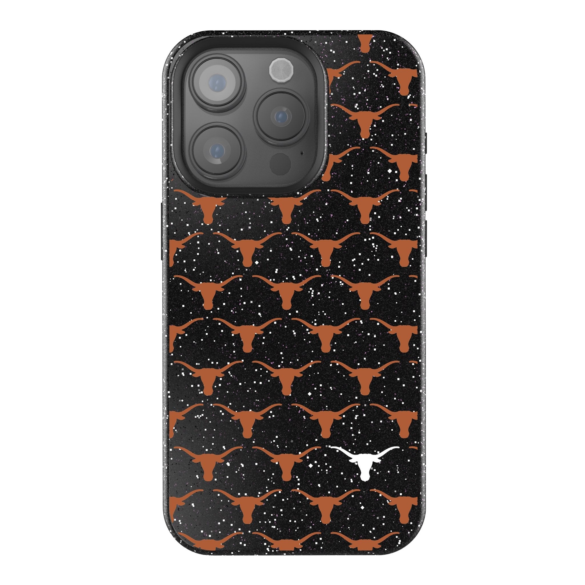 University of Texas Longhorns Fashion Pattern Bling Phone Case for Apple iPhone 1