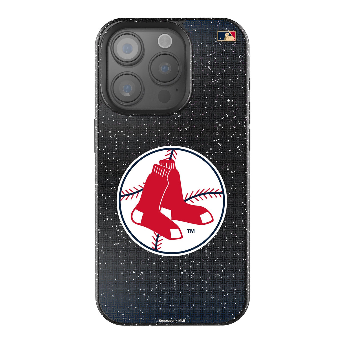 Boston Red Sox 1970-1975 - Cooperstown Collection Linen Bling Phone Case for Apple iPhone 1
