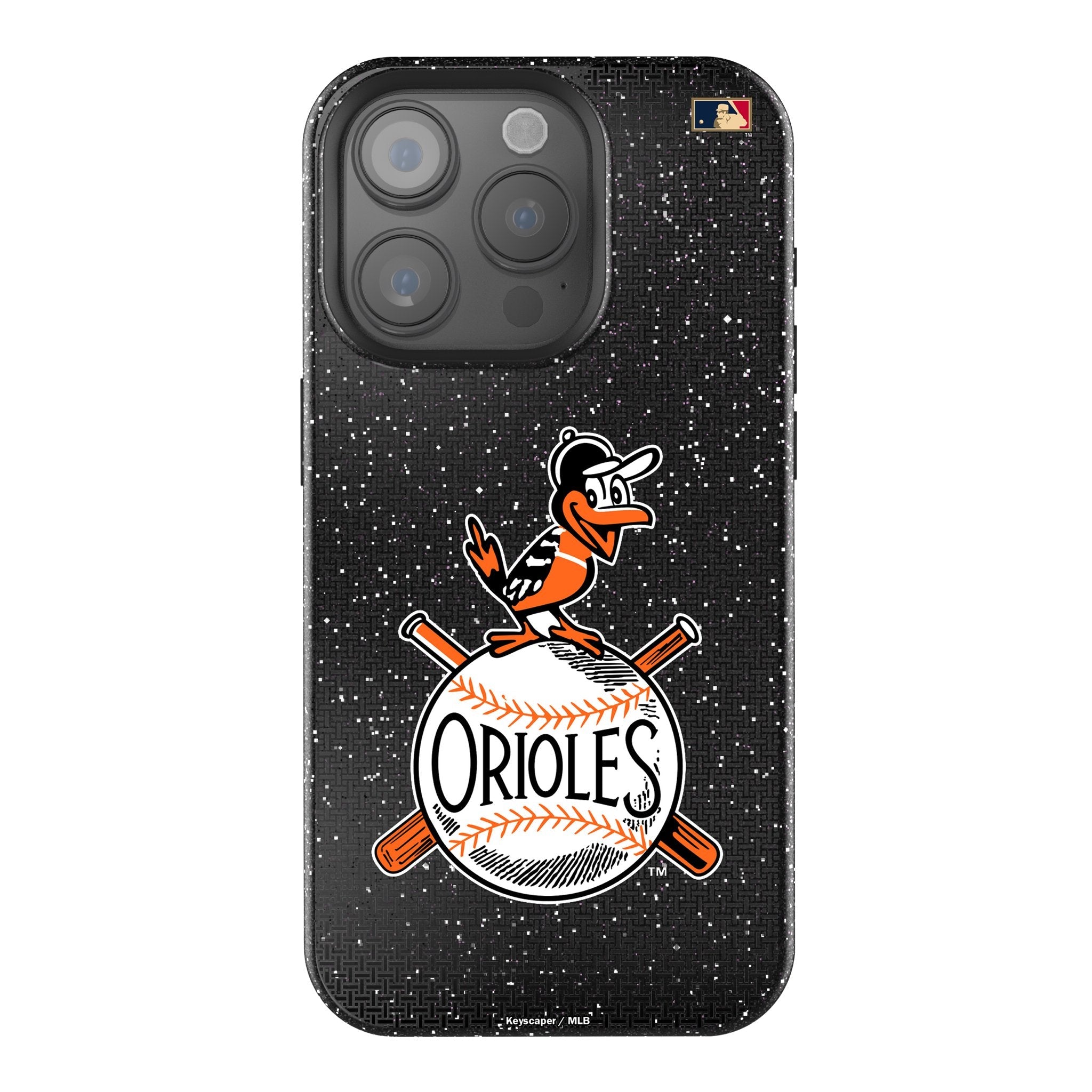 Baltimore Orioles 1954-1963 - Cooperstown Collection Linen Bling Phone Case for Apple iPhone 1