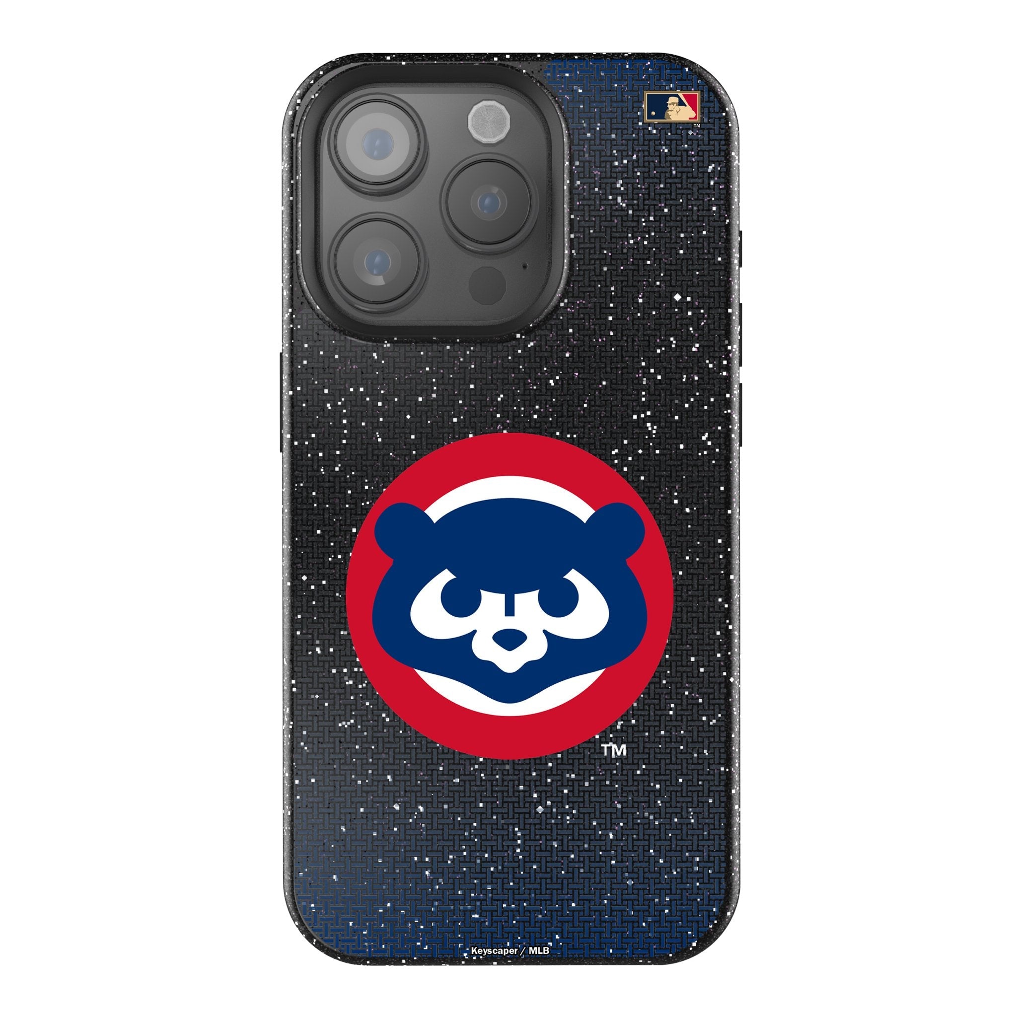 Chicago Cubs Home 1979-1993 - Cooperstown Collection Linen Bling Phone Case for Apple iPhone 1
