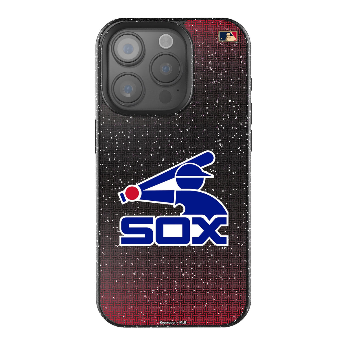 Chicago White Sox 1976-1981 - Cooperstown Collection Linen Bling Phone Case for Apple iPhone 1