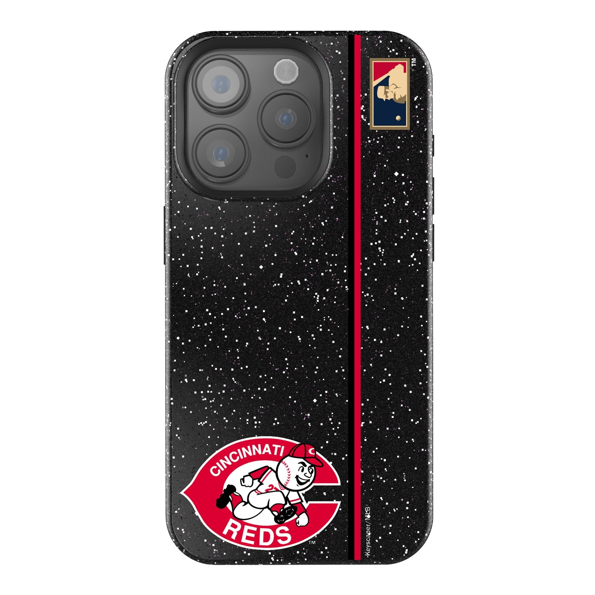 Cincinnati Reds 1974-1992 - Cooperstown Collection Sidebar Bling Phone Case 1