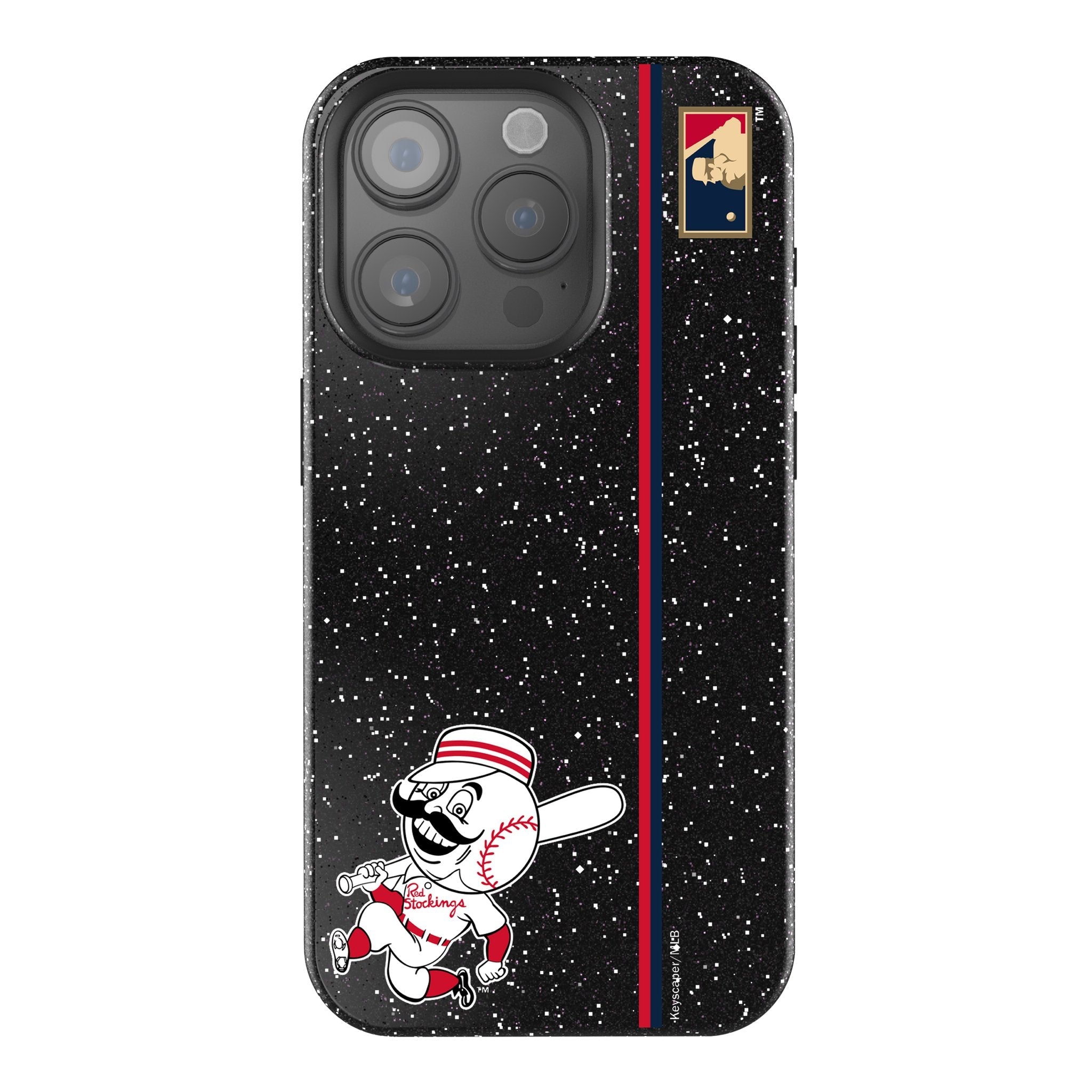 Cincinnati Reds 1953-1967 - Cooperstown Collection Sidebar Bling Phone Case 1