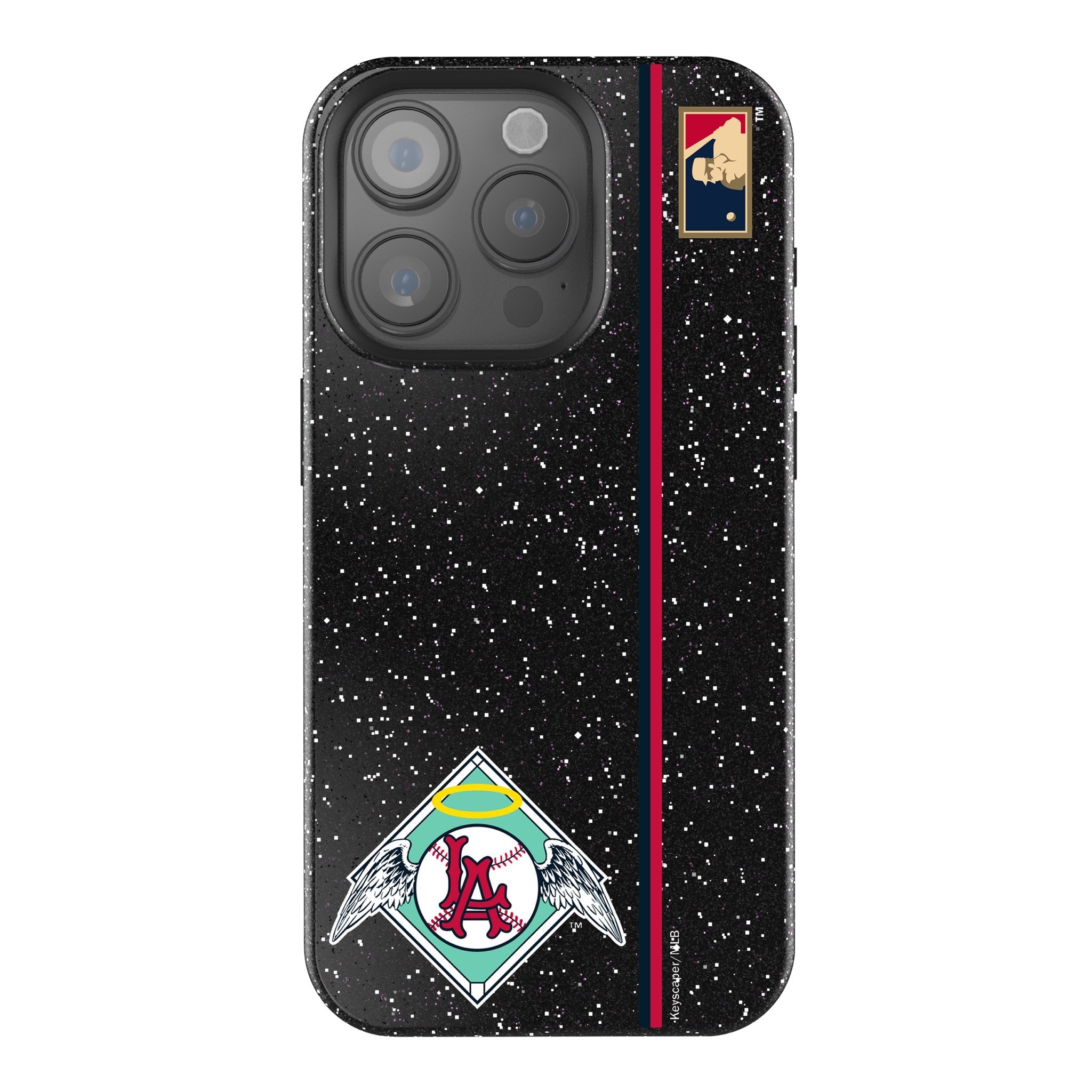 LA Angels 1961-1965 - Cooperstown Collection Sidebar Bling Phone Case