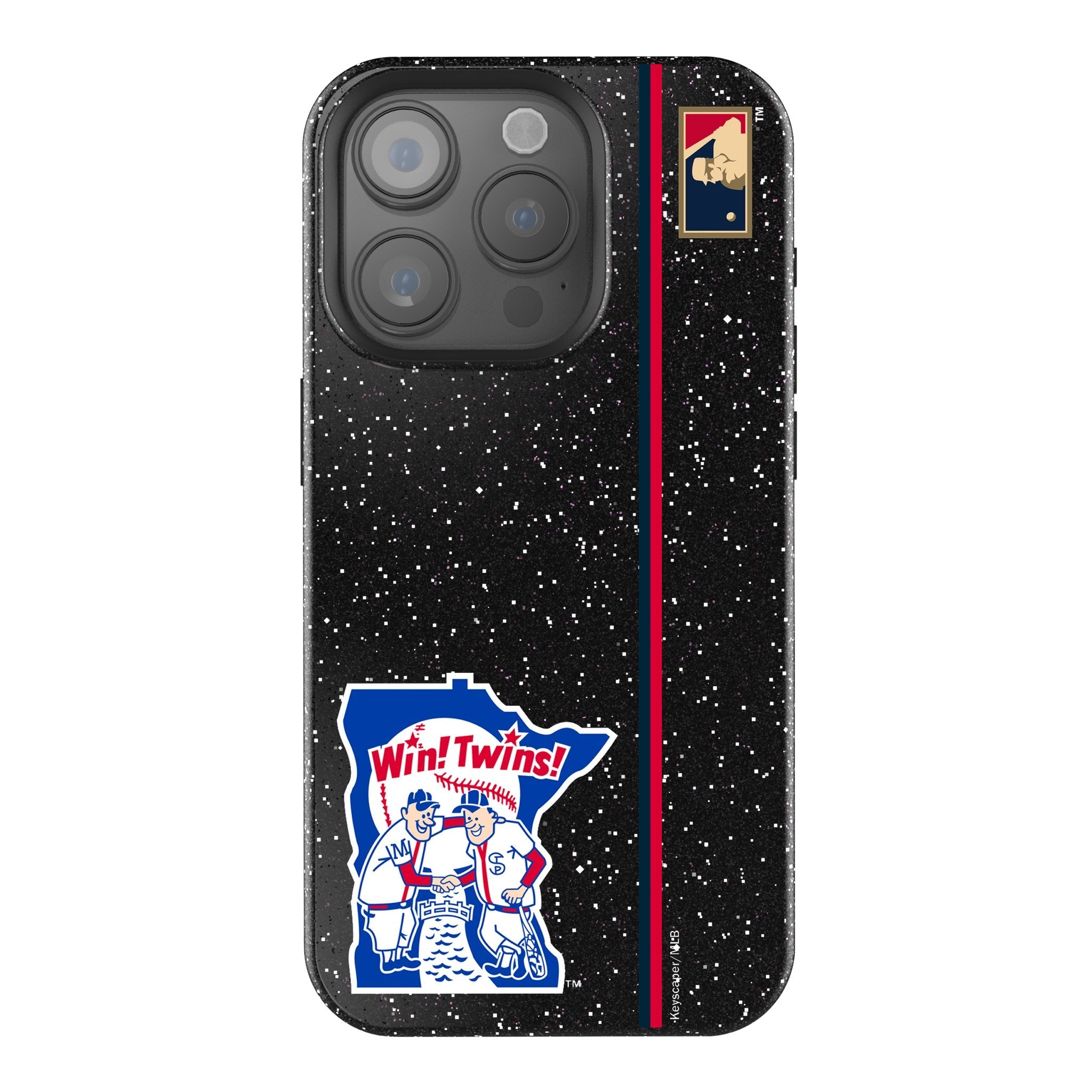 Minnesota Twins 1976-1986 - Cooperstown Collection Sidebar Bling Phone Case 1