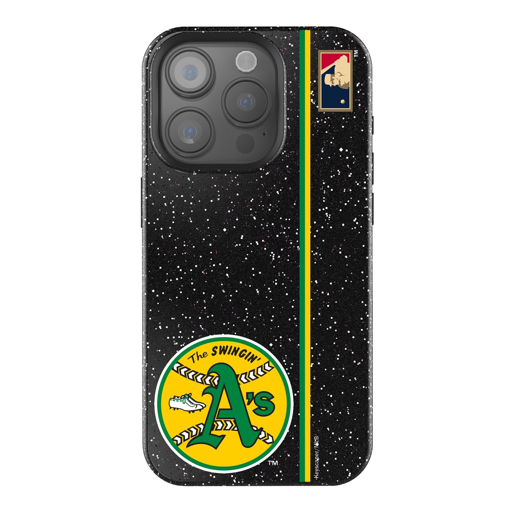 Oakland As 1971-1981 - Cooperstown Collection Sidebar Bling Phone Case 1