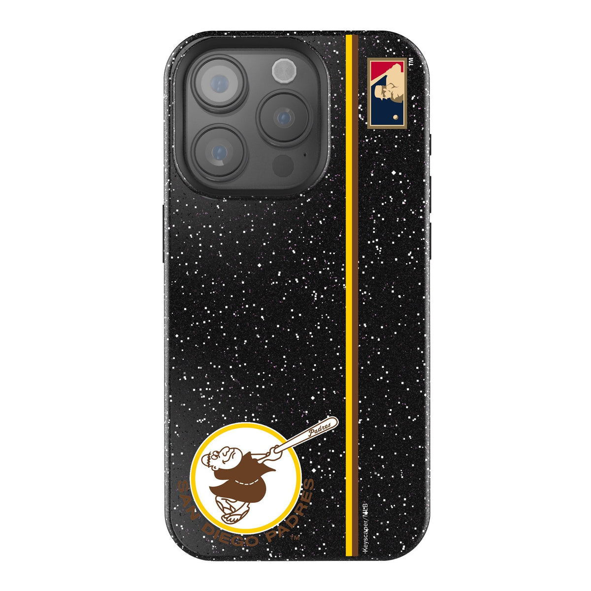 San Diego Padres 1969-1984 - Cooperstown Collection Sidebar Bling Phone Case