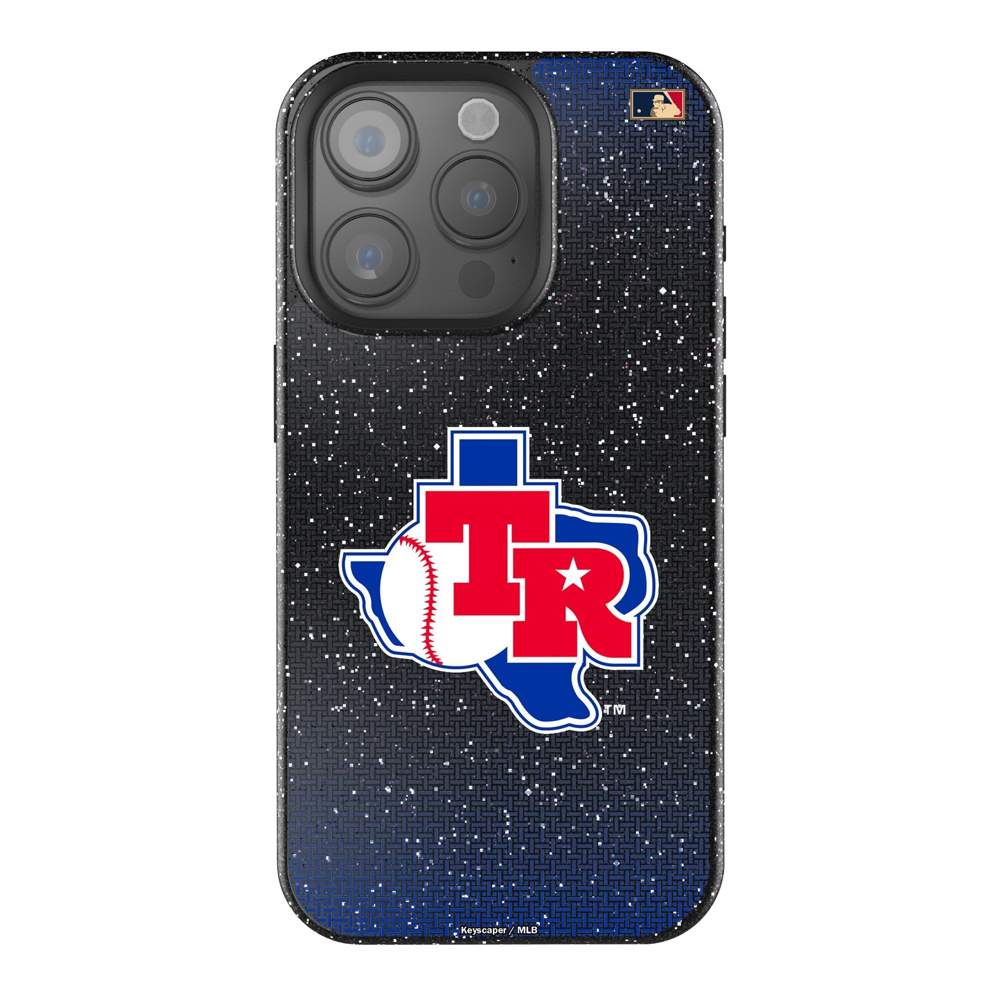 Texas Rangers 1981-1983 - Cooperstown Collection Linen Bling Phone Case for Apple iPhone 1