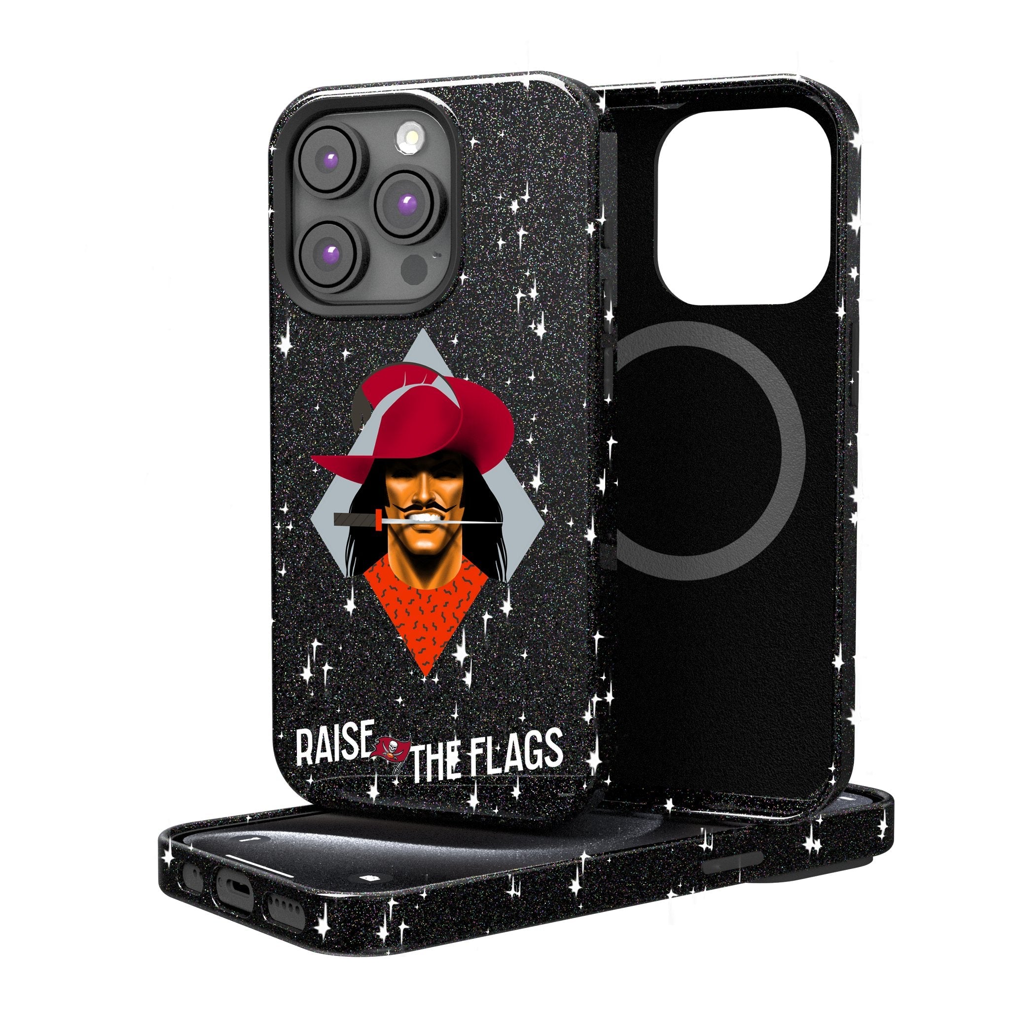 Tampa Bay Buccaneers 2024 Illustrated Limited Edition Bling Phone Case