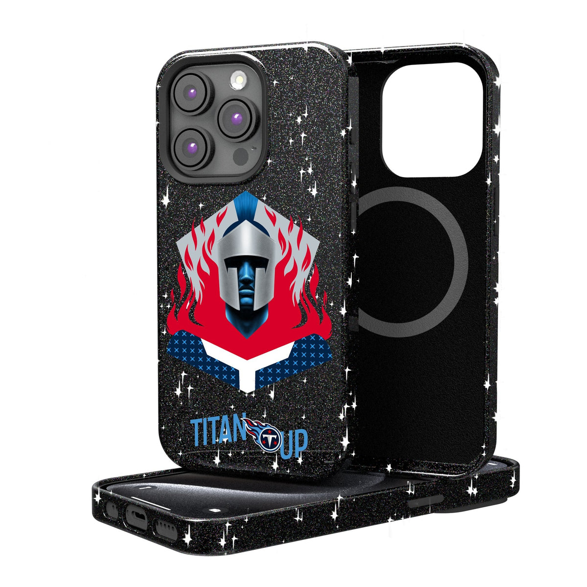 Tennessee Titans 2024 Illustrated Limited Edition Bling Phone Case 1