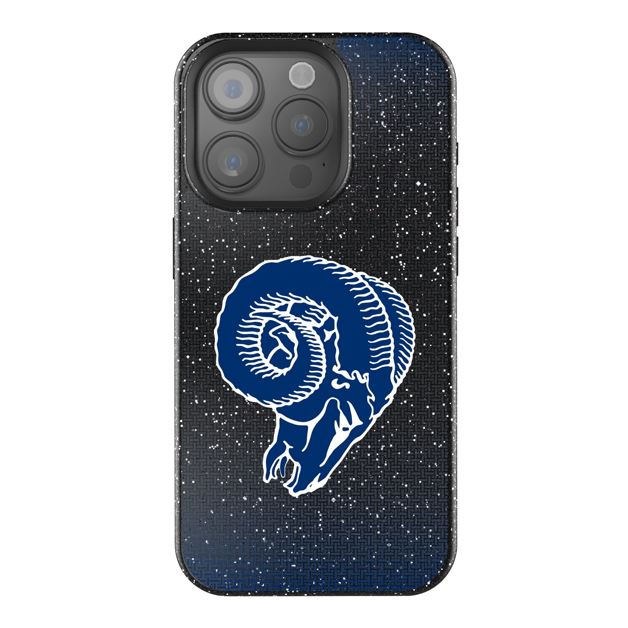 Los Angeles Rams Historic Collection Linen Bling Phone Case for Apple iPhone 1
