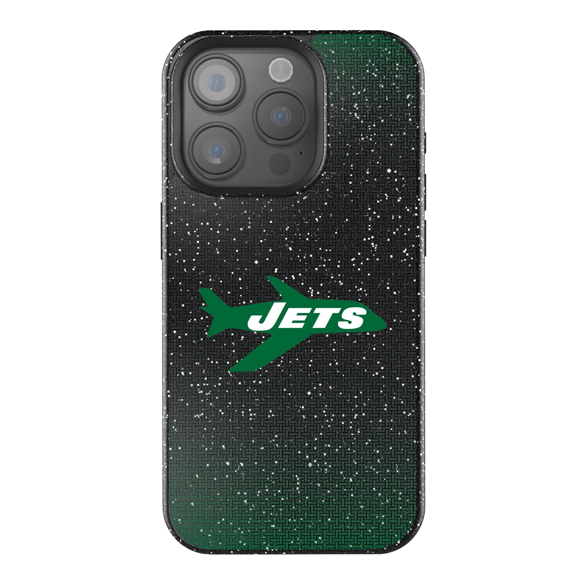 New York Jets 1963 Historic Collection Linen Bling Phone Case for Apple iPhone 1