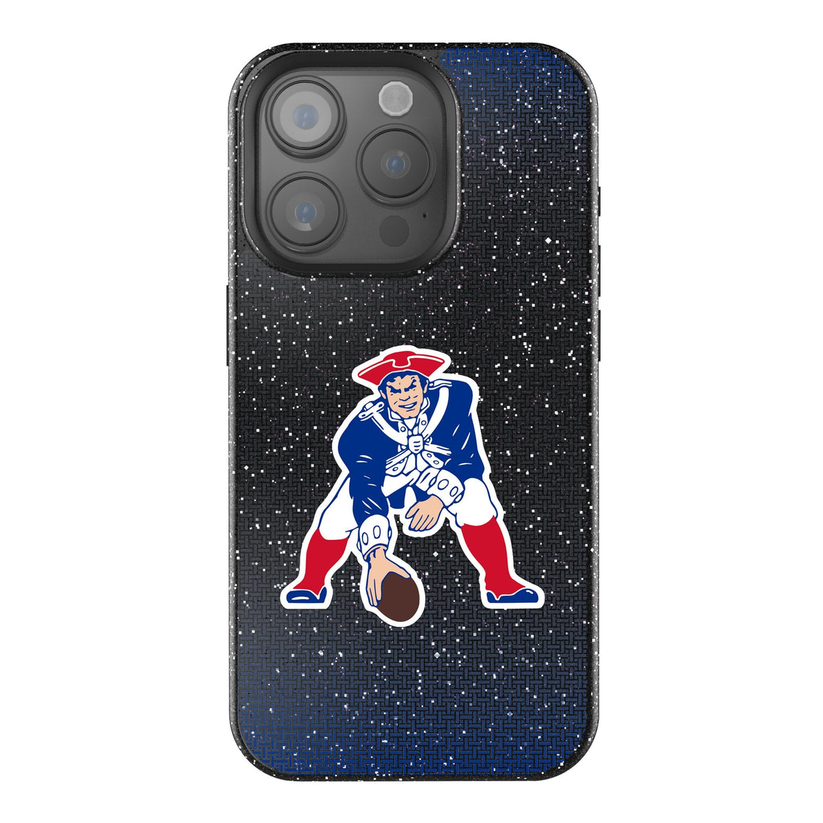 New England Patriots Historic Collection Linen Bling Phone Case for Apple iPhone 1