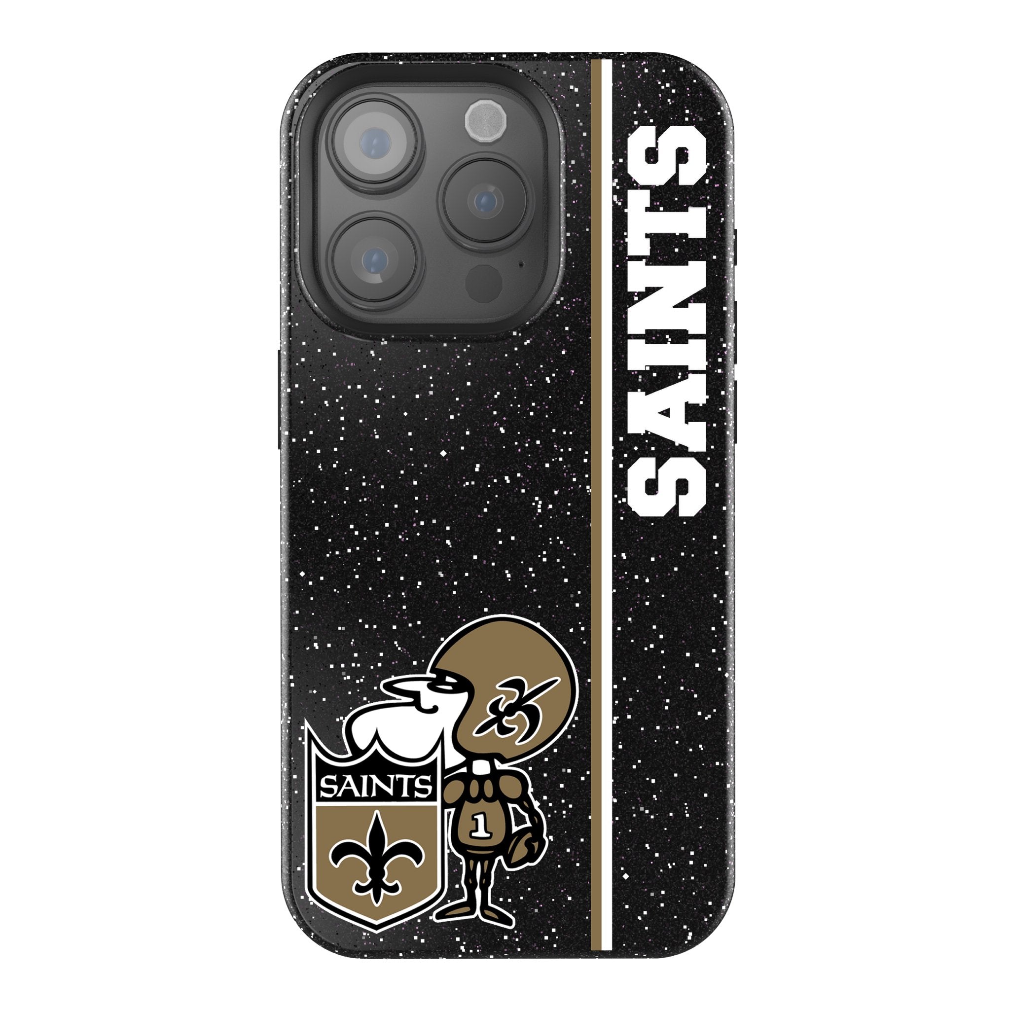 New Orleans Saints Historic Collection Sidebar Bling Phone Case 1