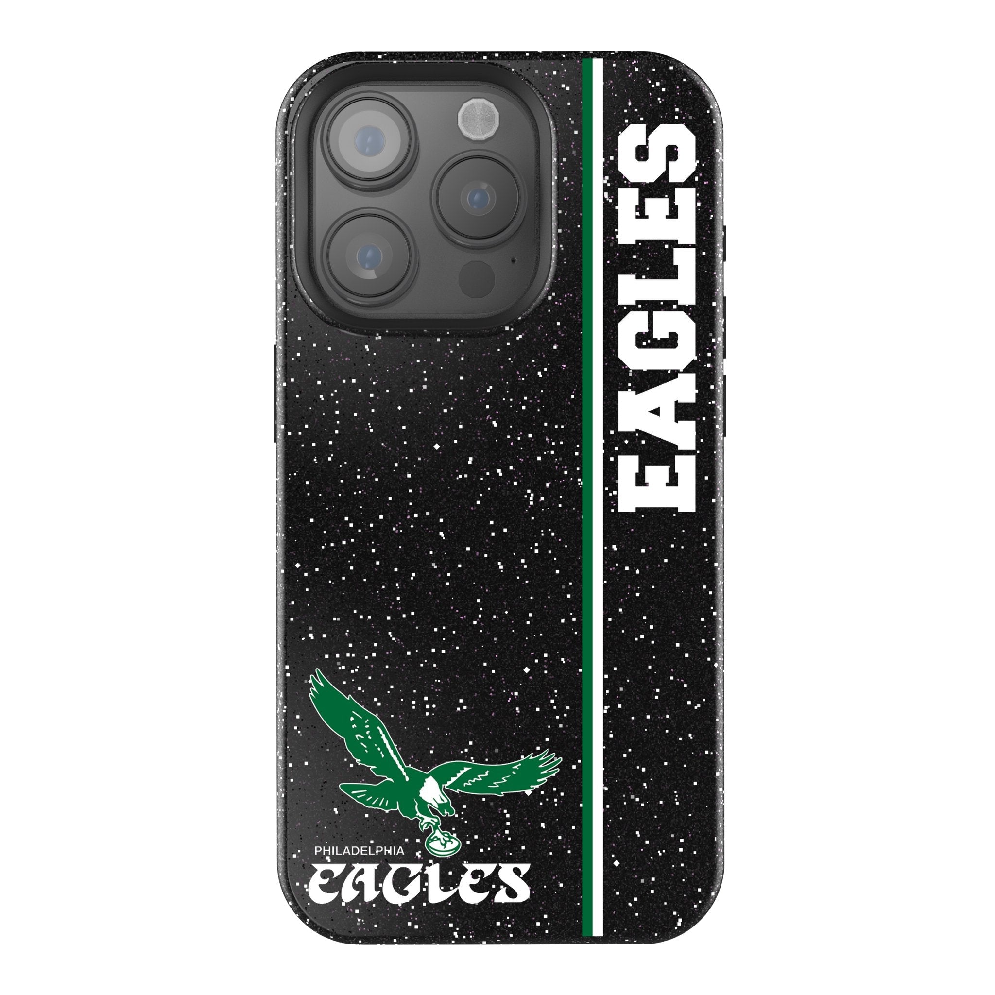 Philadelphia Eagles 1973-1995 Historic Collection Sidebar Bling Phone Case 1