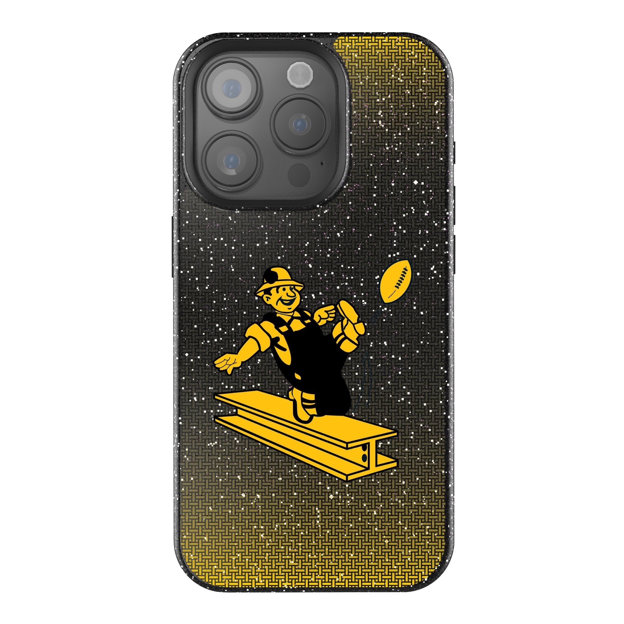 Pittsburgh Steelers 1961 Historic Collection Linen Bling Phone Case for Apple iPhone 1