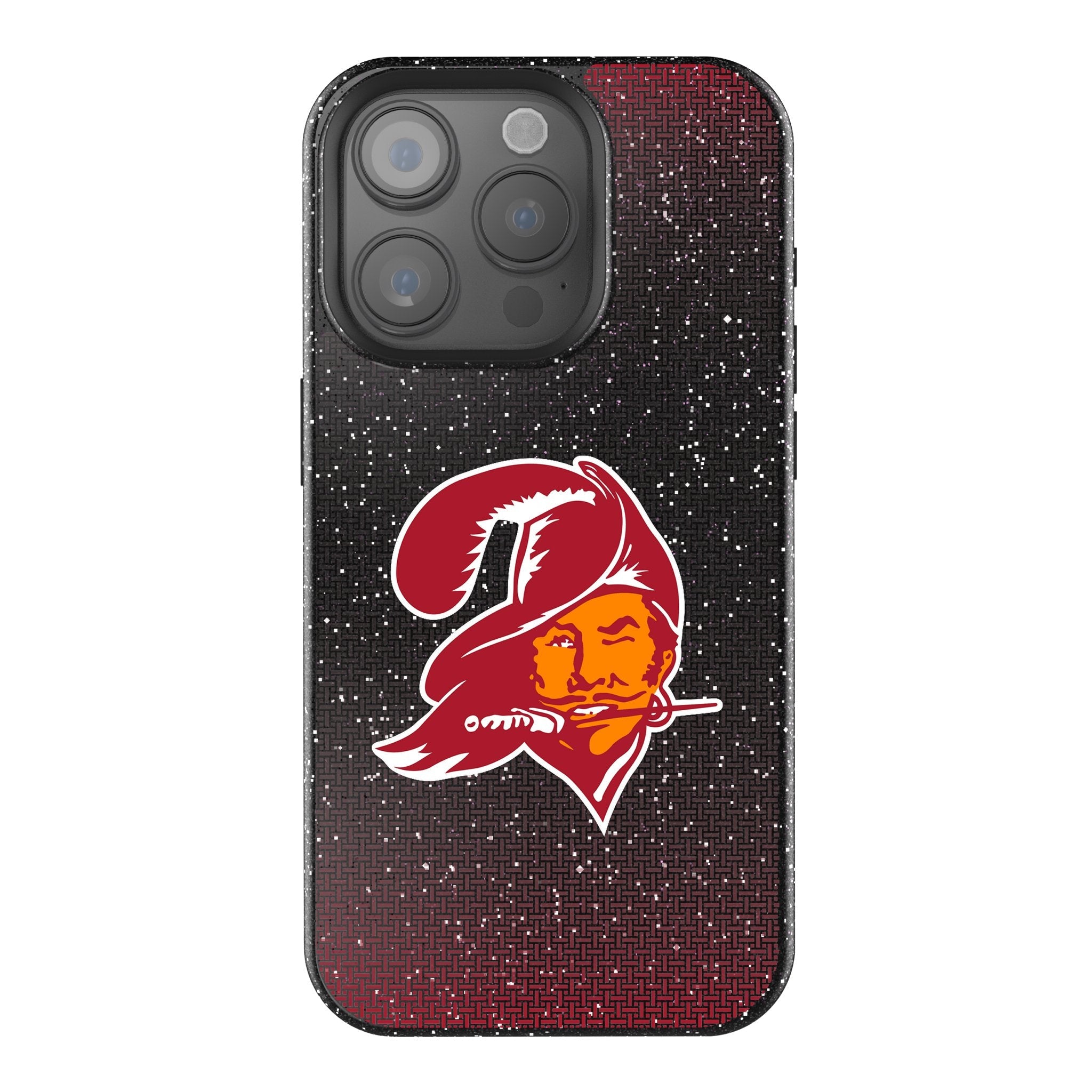 Tampa Bay Buccaneers Historic Collection Linen Bling Phone Case for Apple iPhone 1