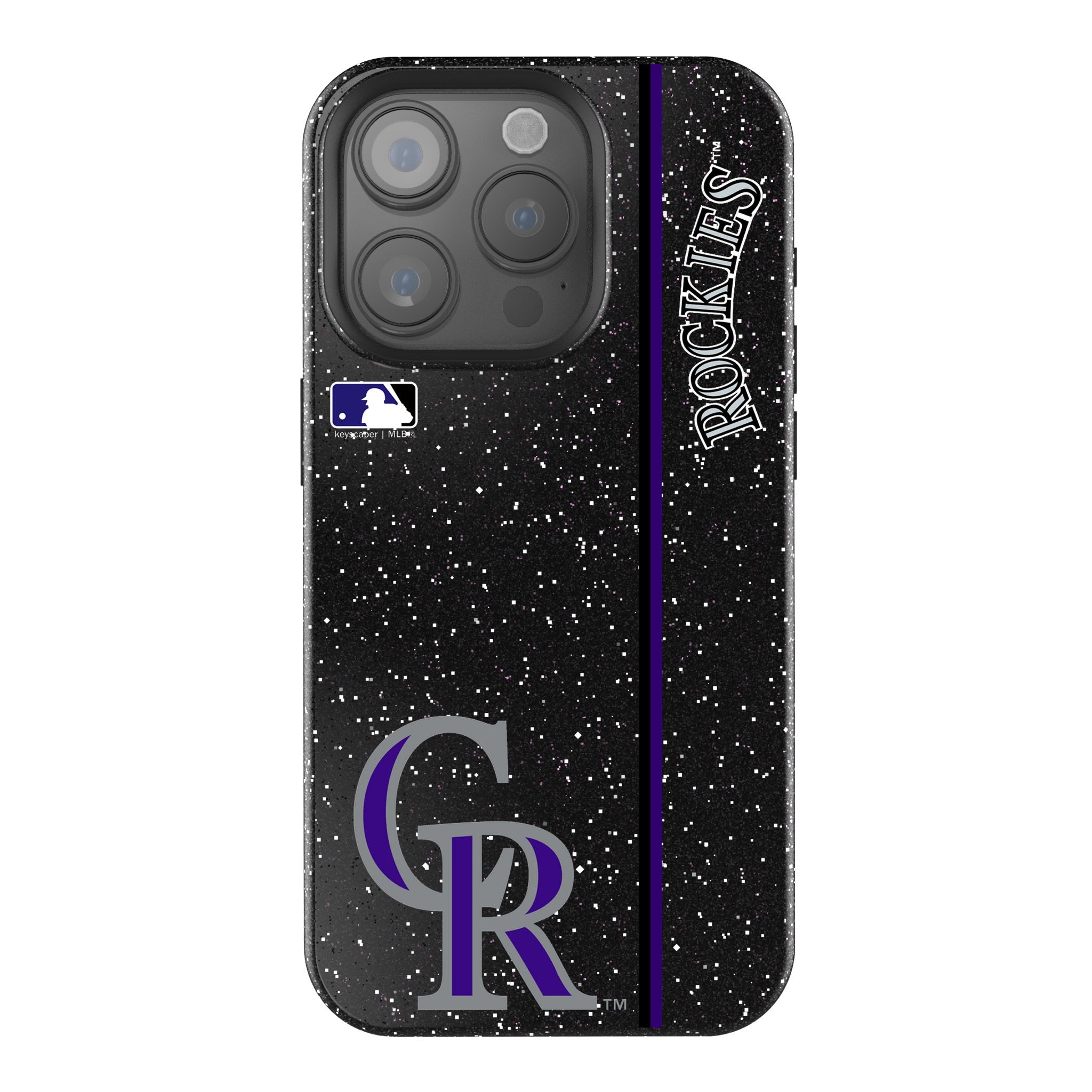 Colorado Rockies Sidebar Bling Phone Case