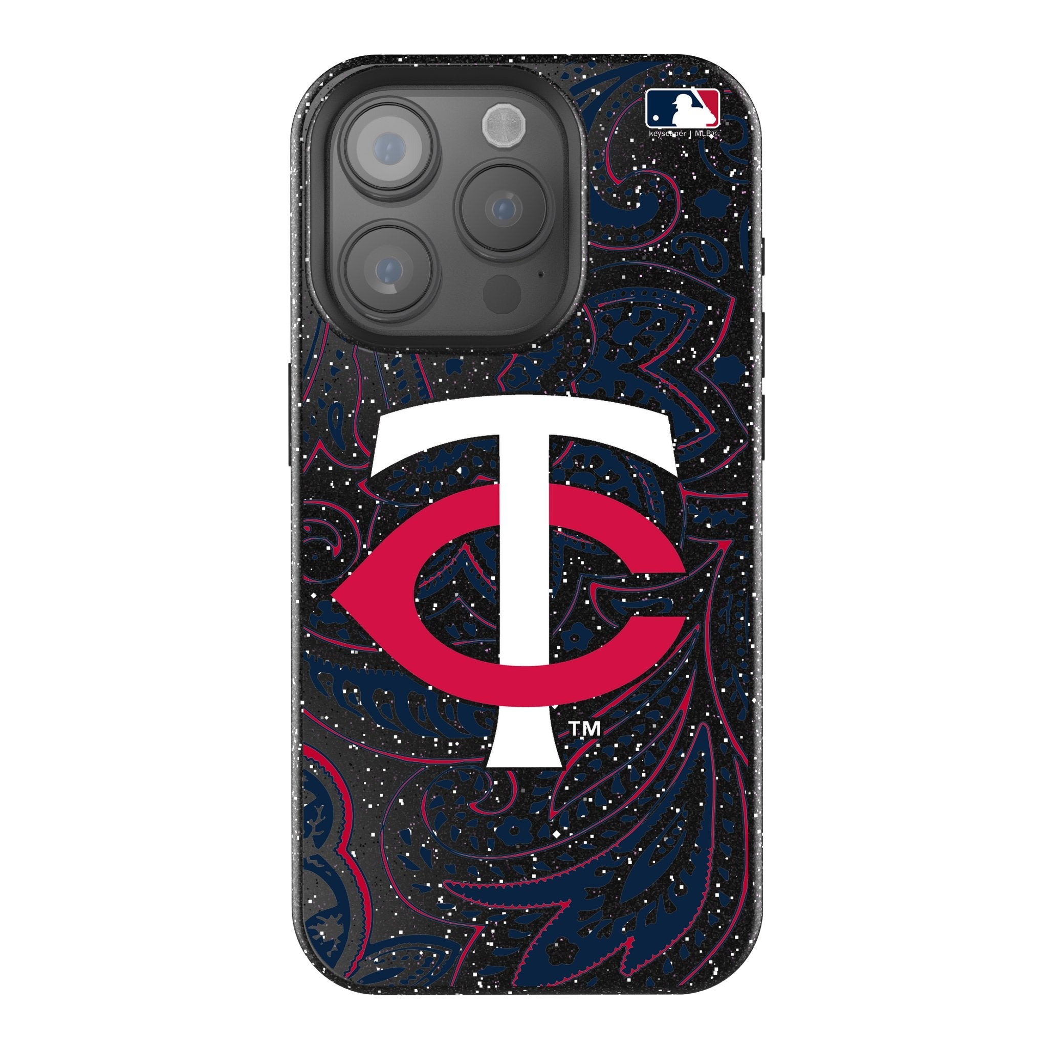 Minnesota Twins Paisley Bling Phone Case 1