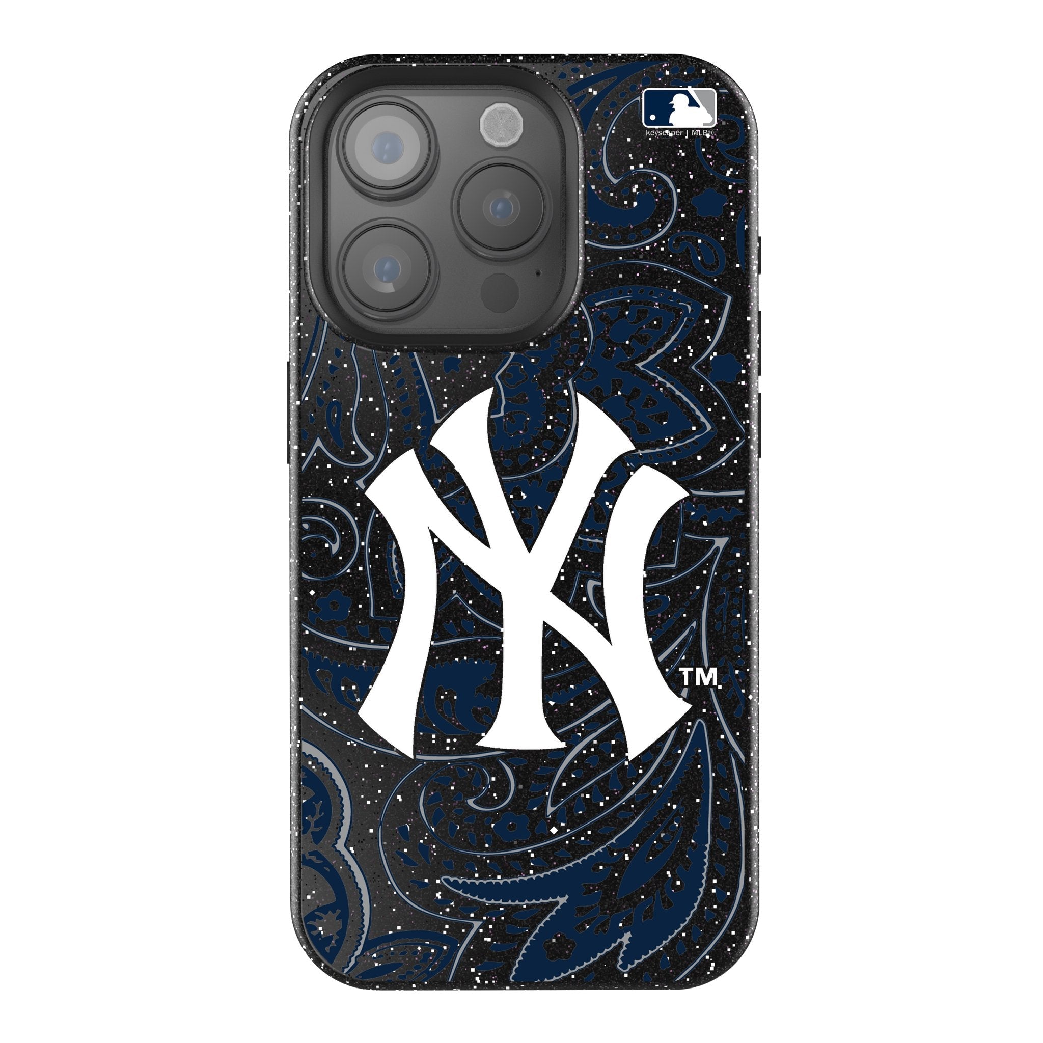 New York Yankees Paisley Bling Phone Case 1