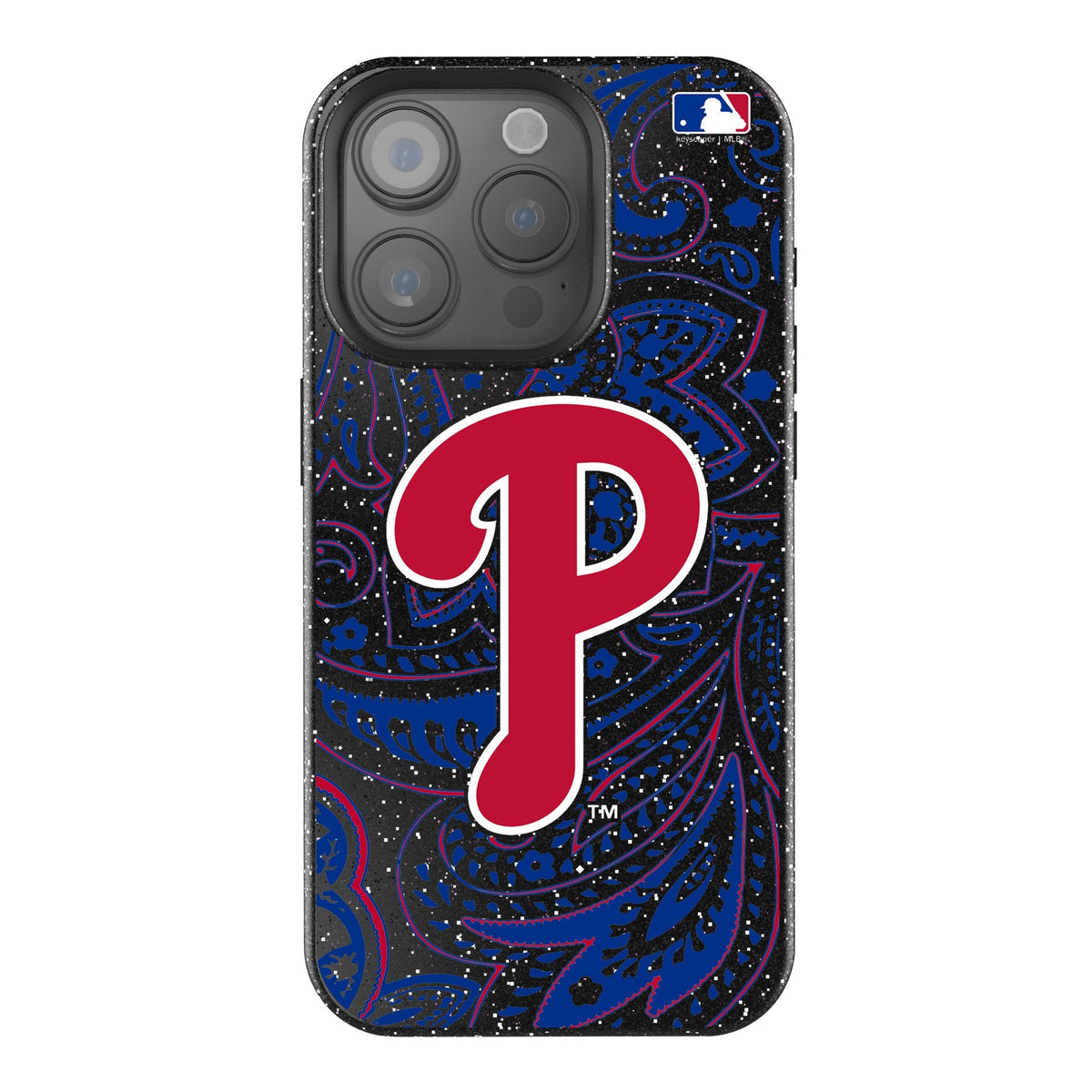 Philadelphia Phillies Paisley Bling Phone Case
