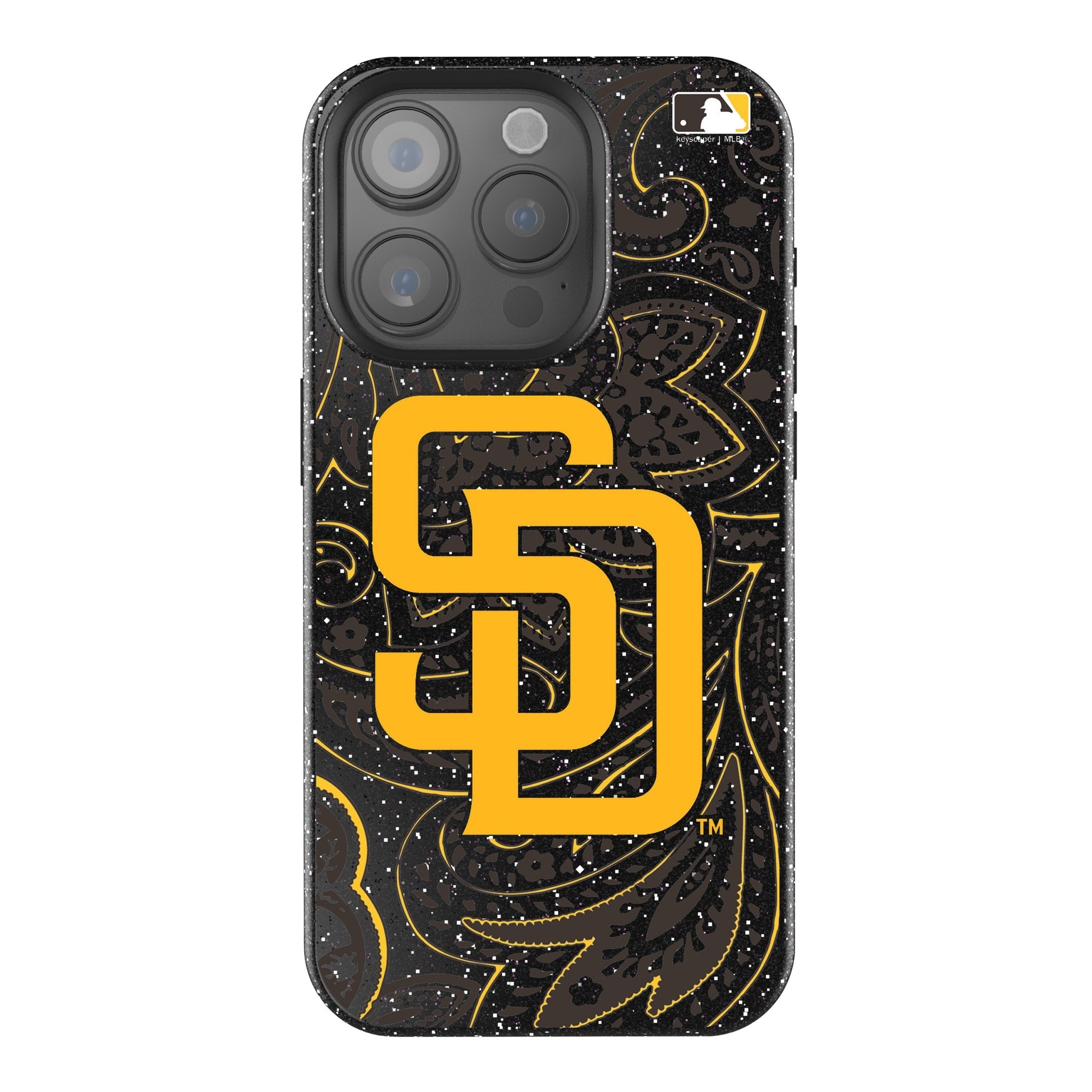San Diego Padres Paisley Bling Phone Case