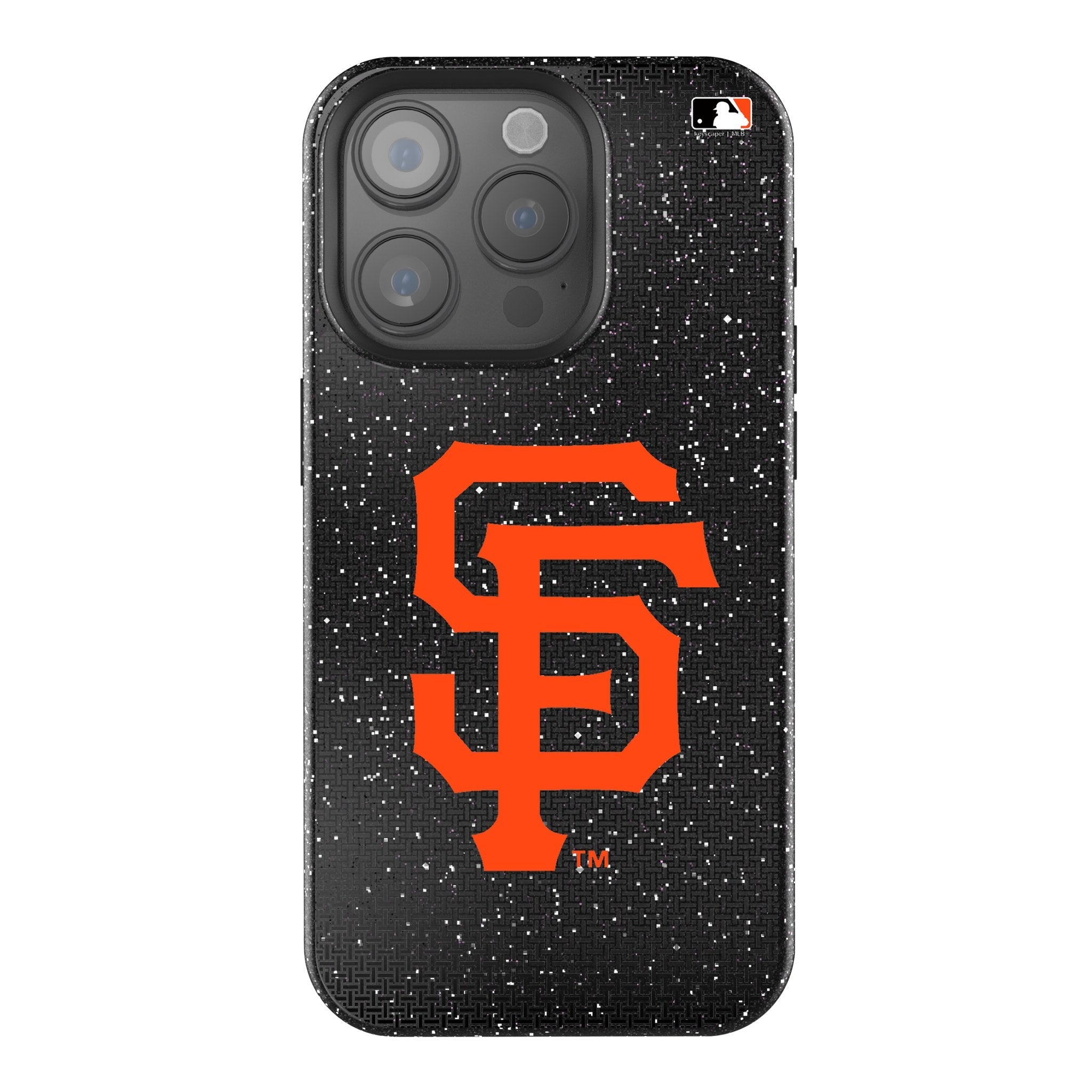 San Francisco Giants Linen Bling Phone Case for Apple iPhone