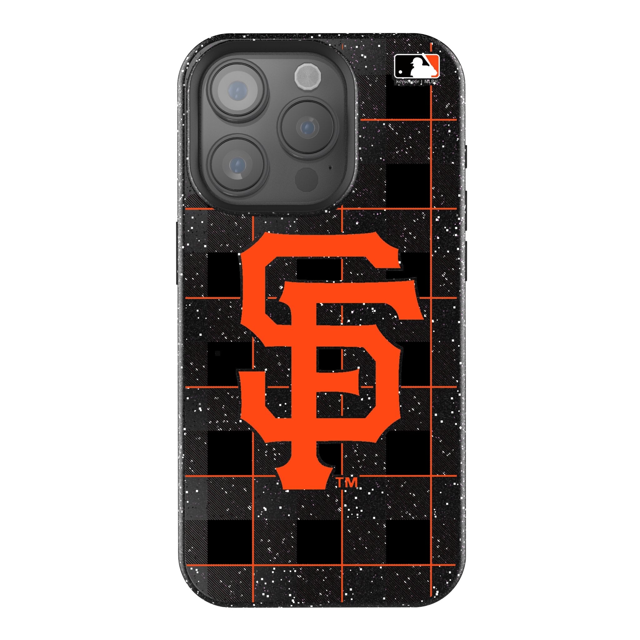 San Francisco Giants Plaid Bling Phone Case