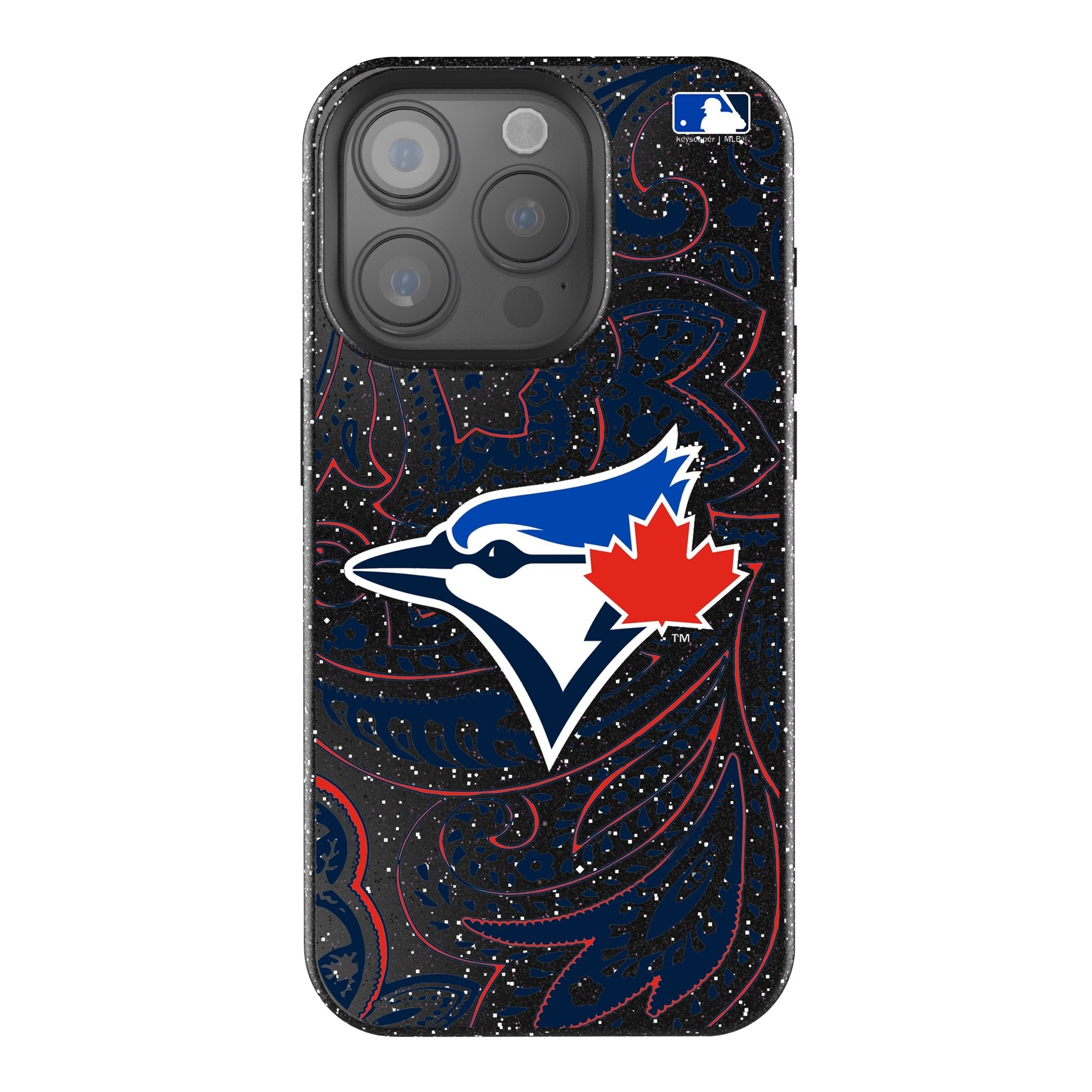 Toronto Blue Jays Paisley Bling Phone Case 1