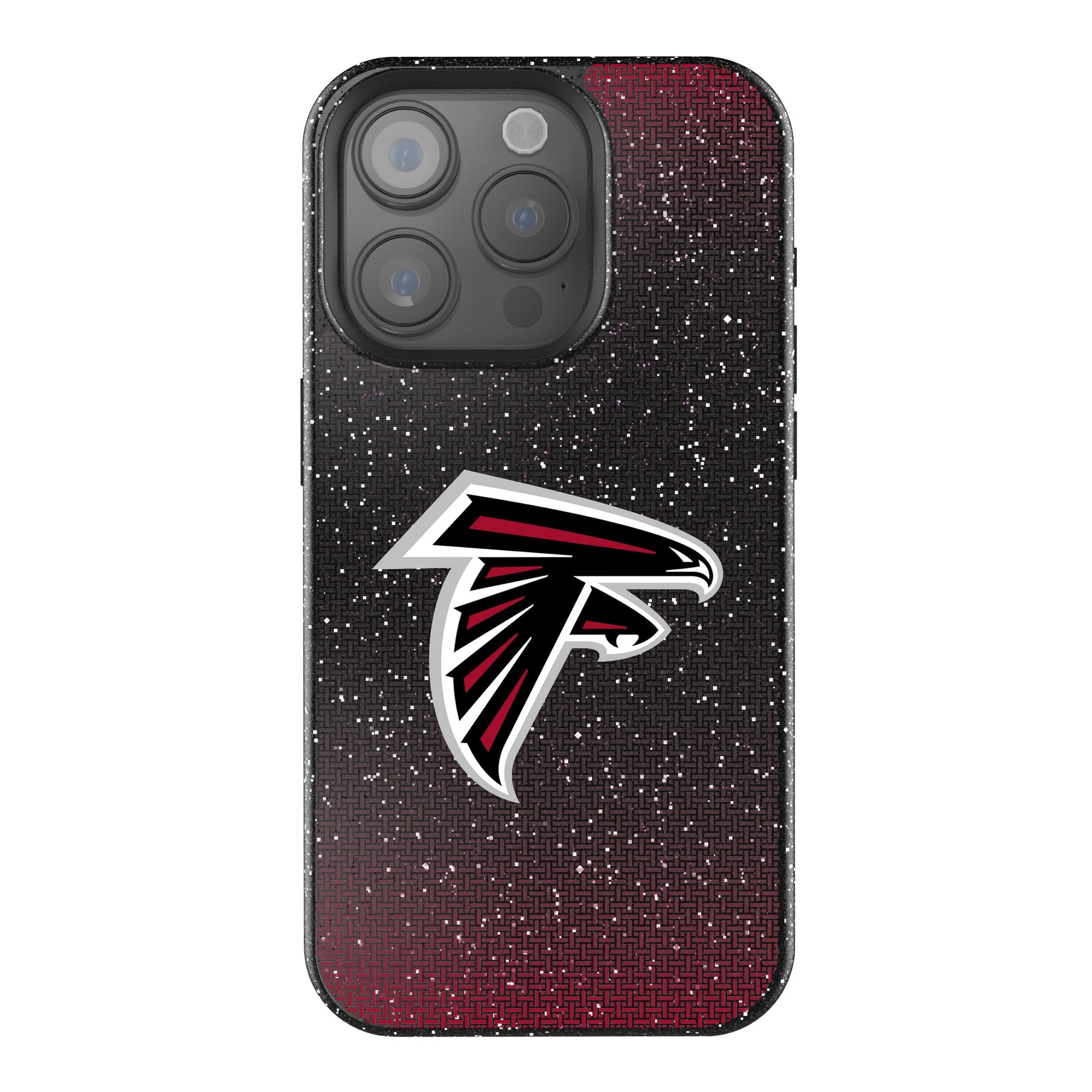 Atlanta Falcons Linen Bling Phone Case for Apple iPhone