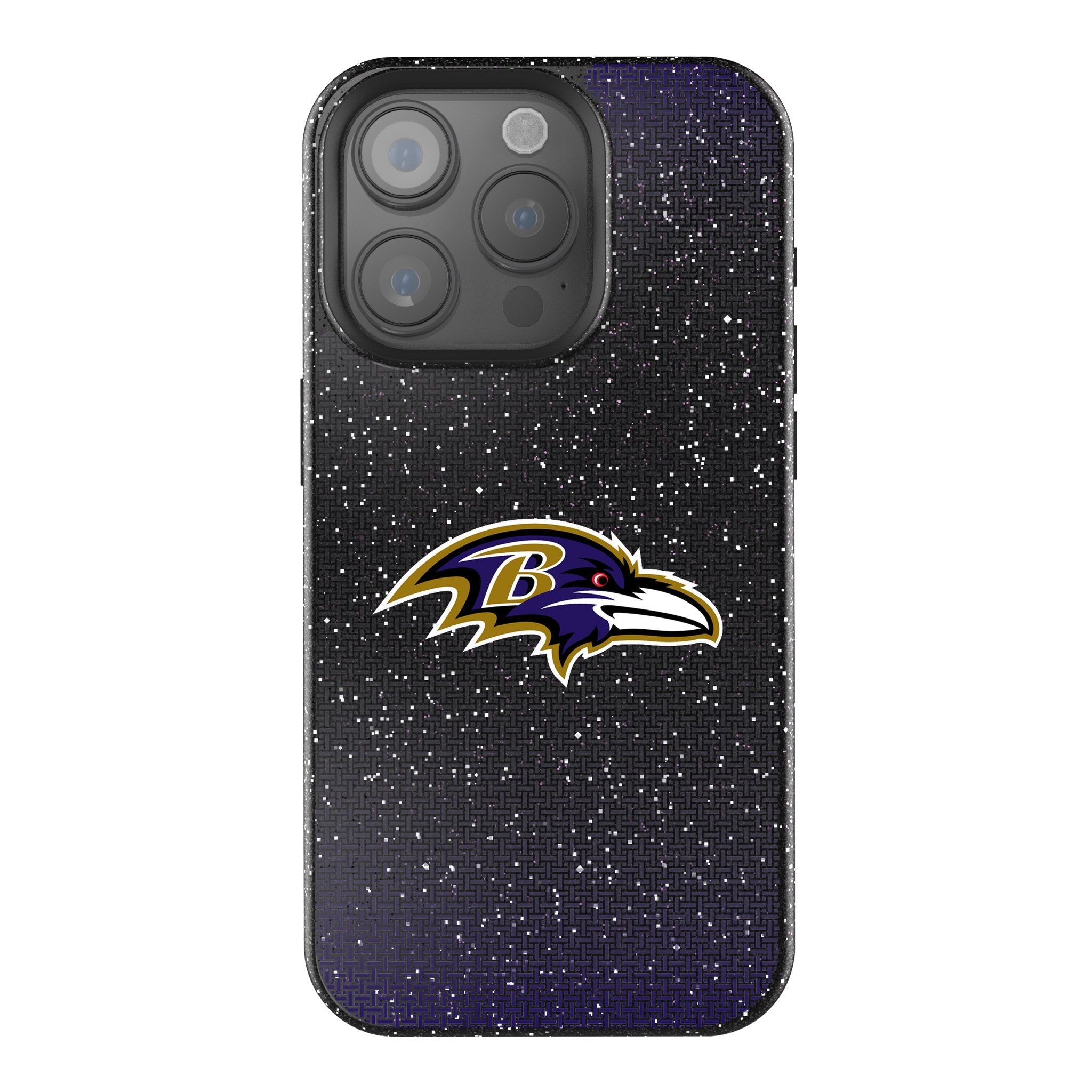 Baltimore Ravens Linen Bling Phone Case for Apple iPhone 1