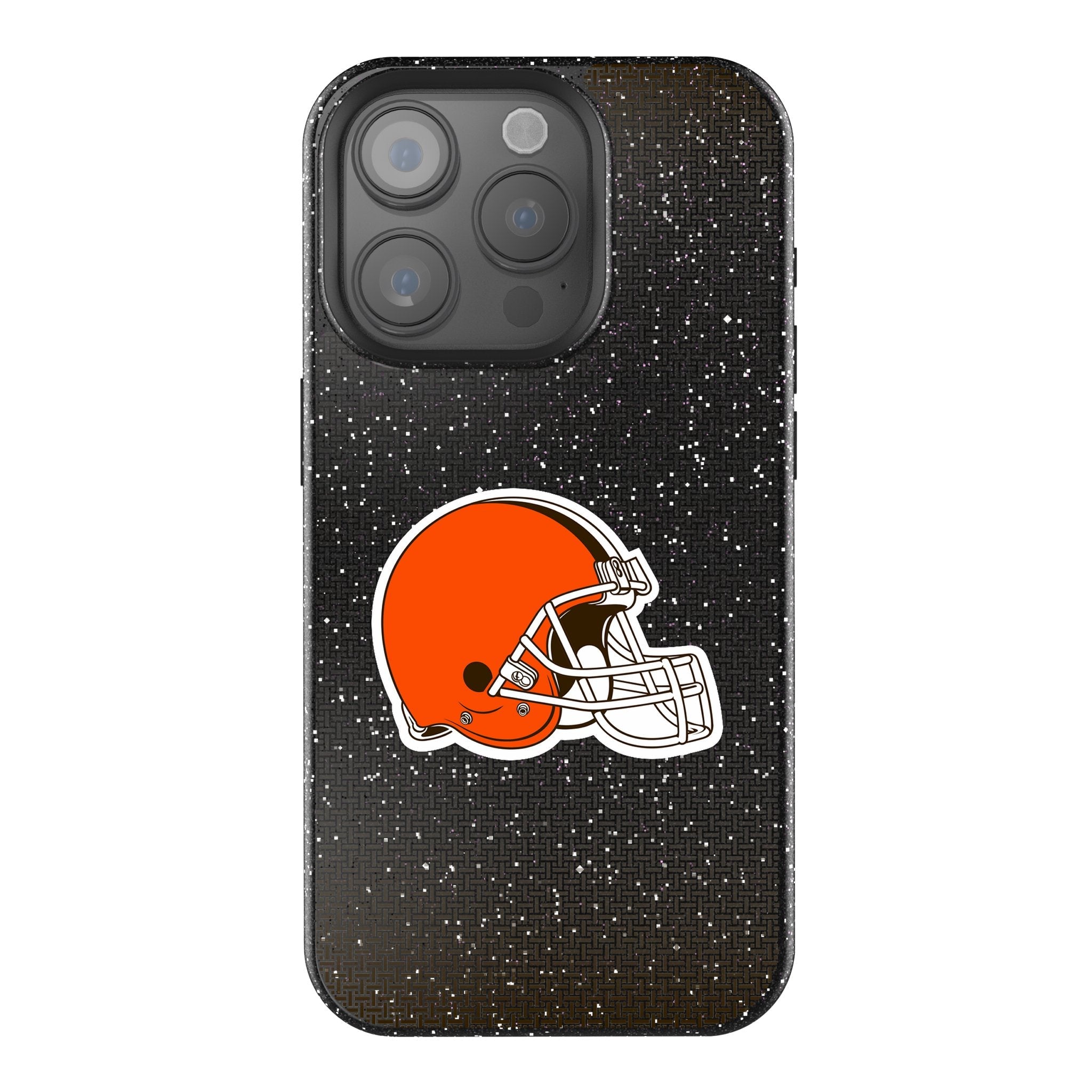 Cleveland Browns Linen Bling Phone Case for Apple iPhone 1