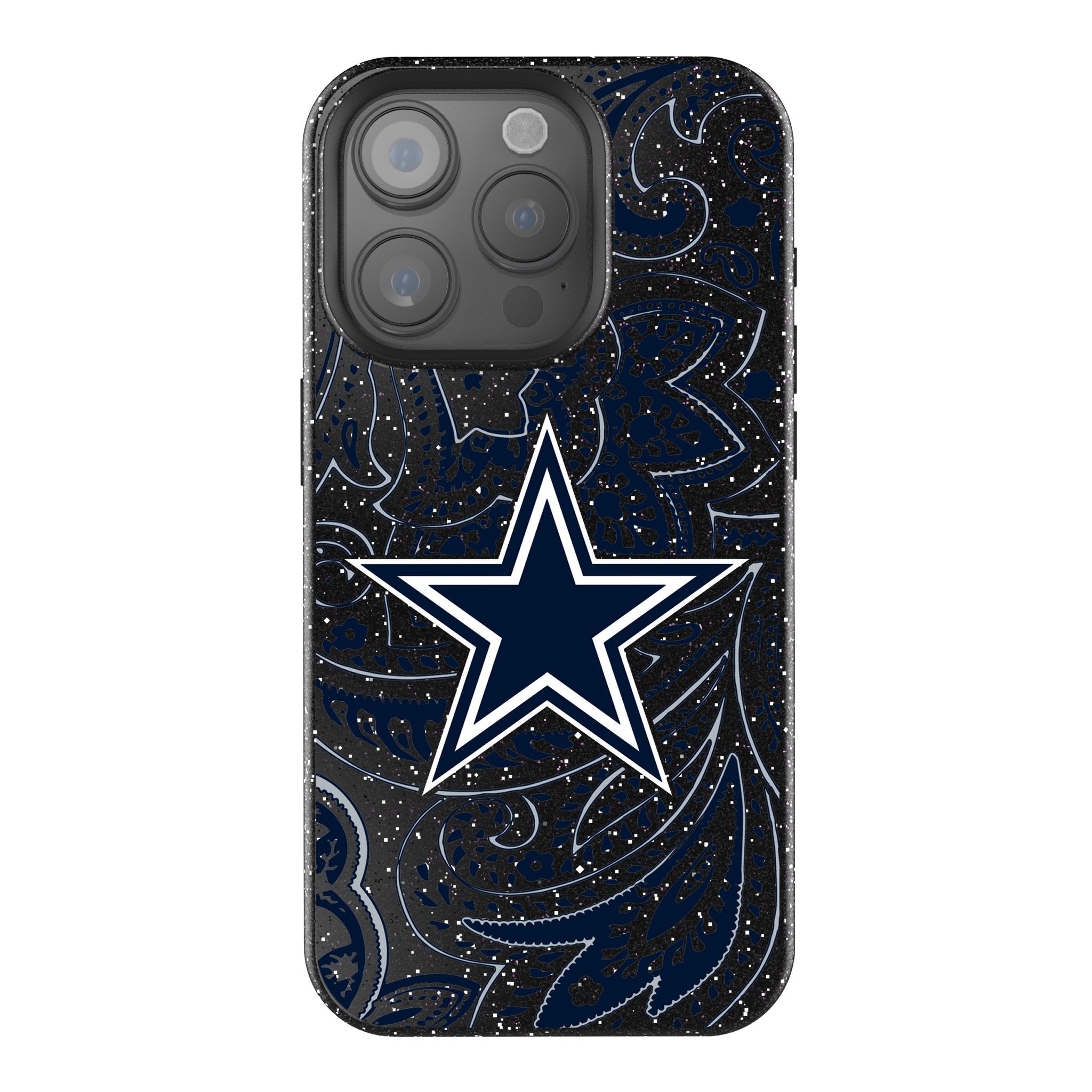 Dallas Cowboys Paisley Bling Phone Case 1