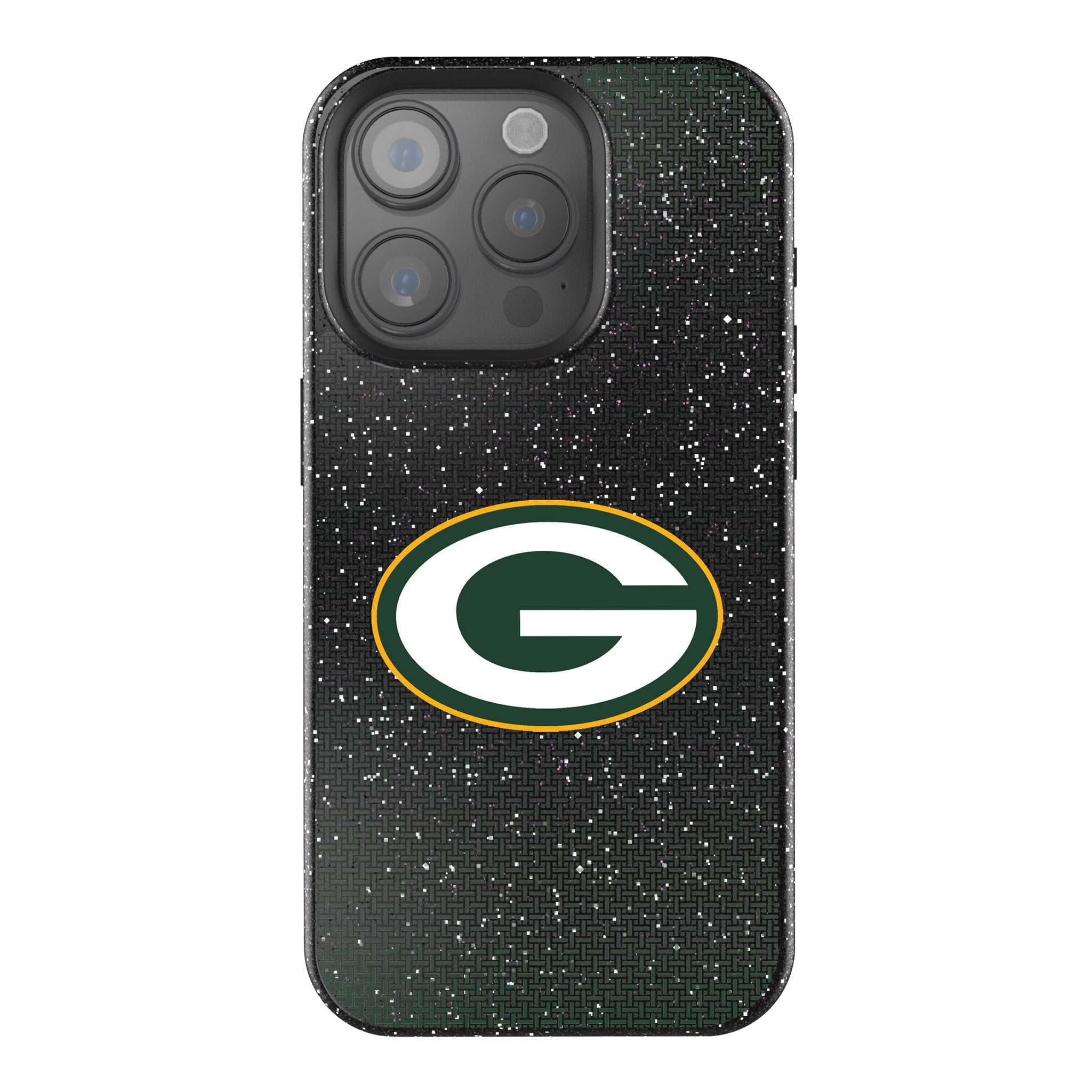 Green Bay Packers Linen Bling Phone Case for Apple iPhone 1