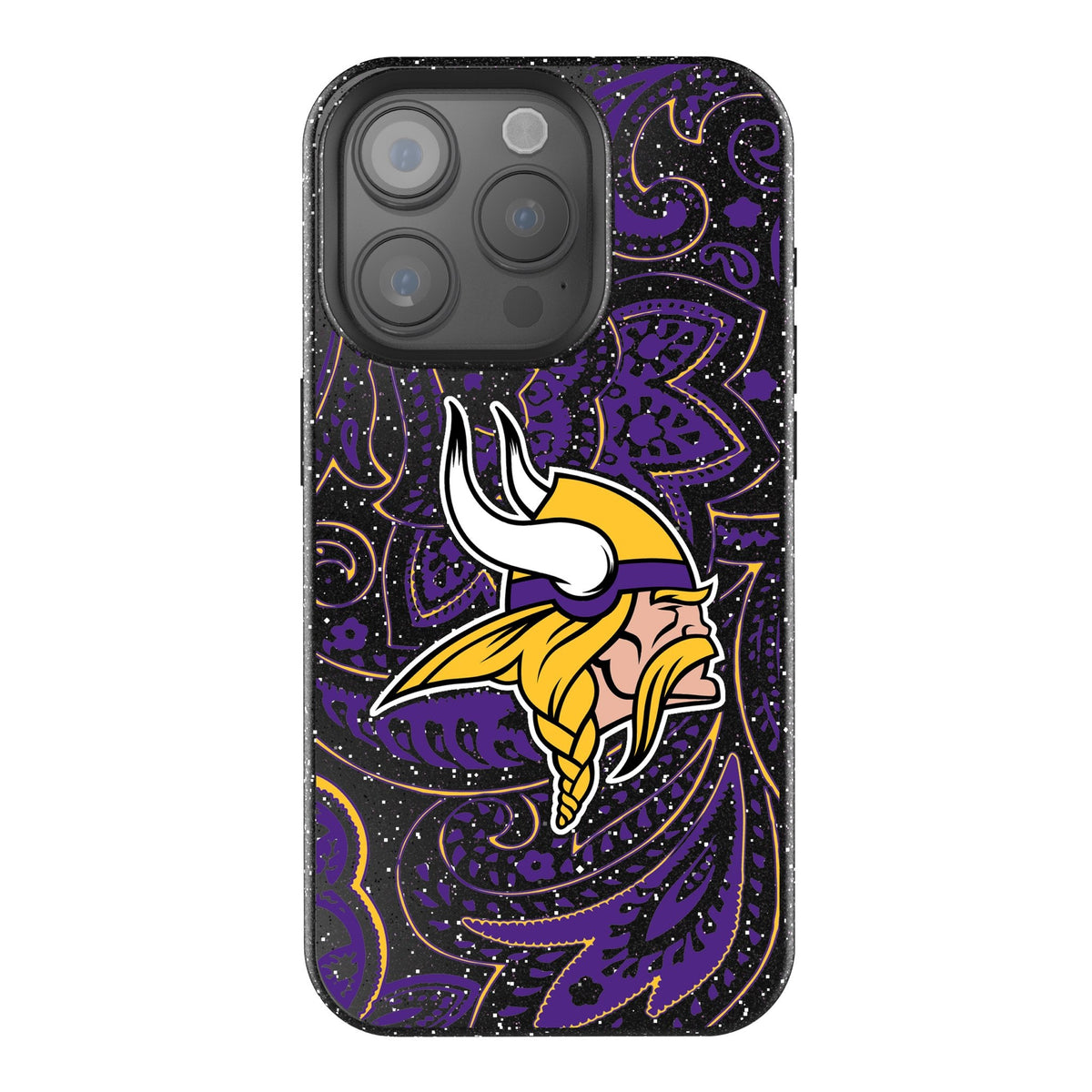 Minnesota Vikings Paisley Bling Phone Case 1