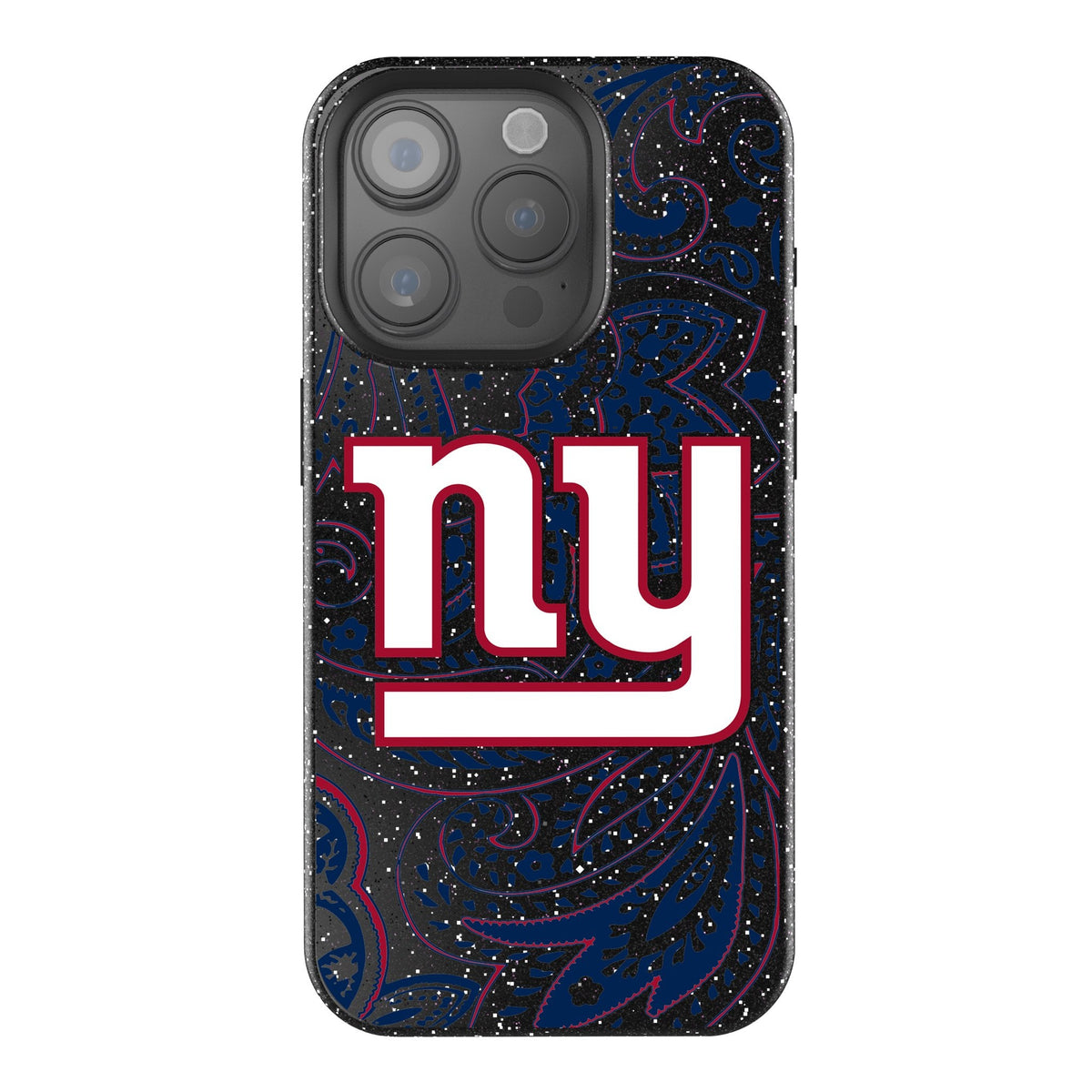 New York Giants Paisley Bling Phone Case 1