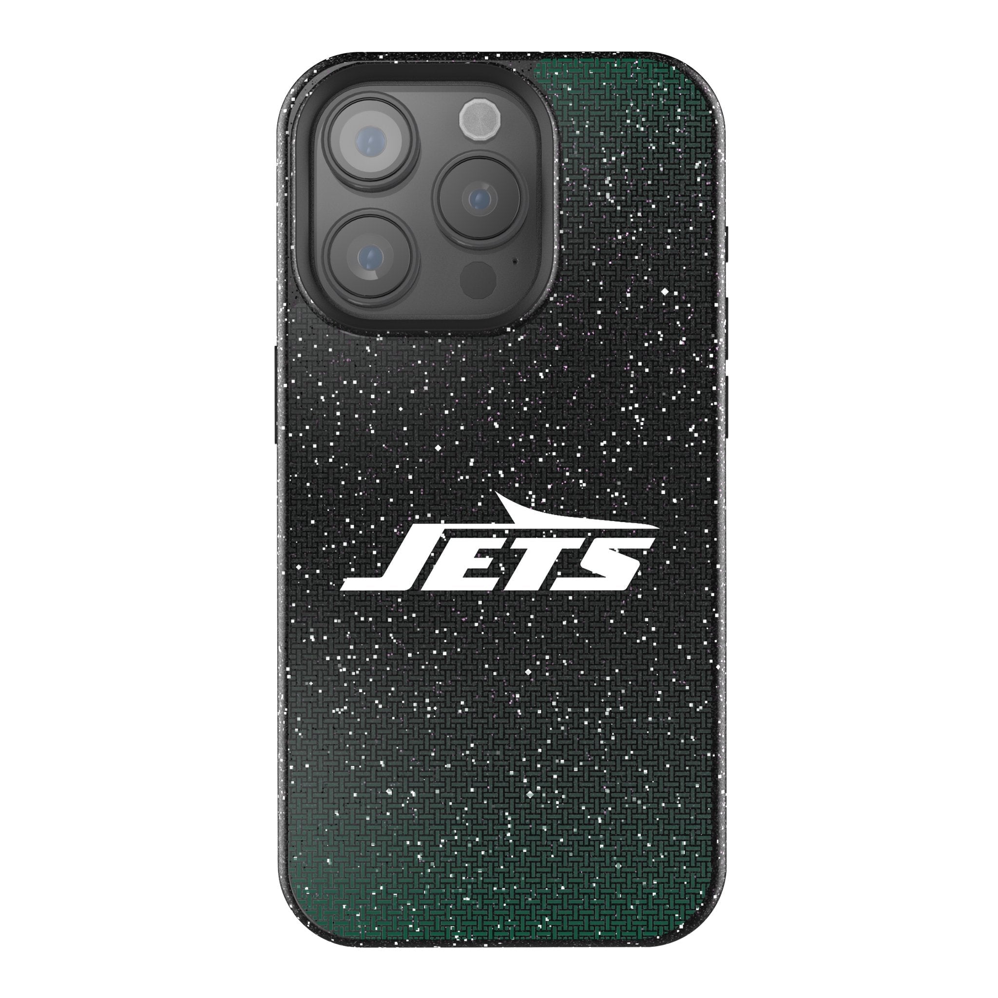 New York Jets Linen Bling Phone Case for Apple iPhone 1