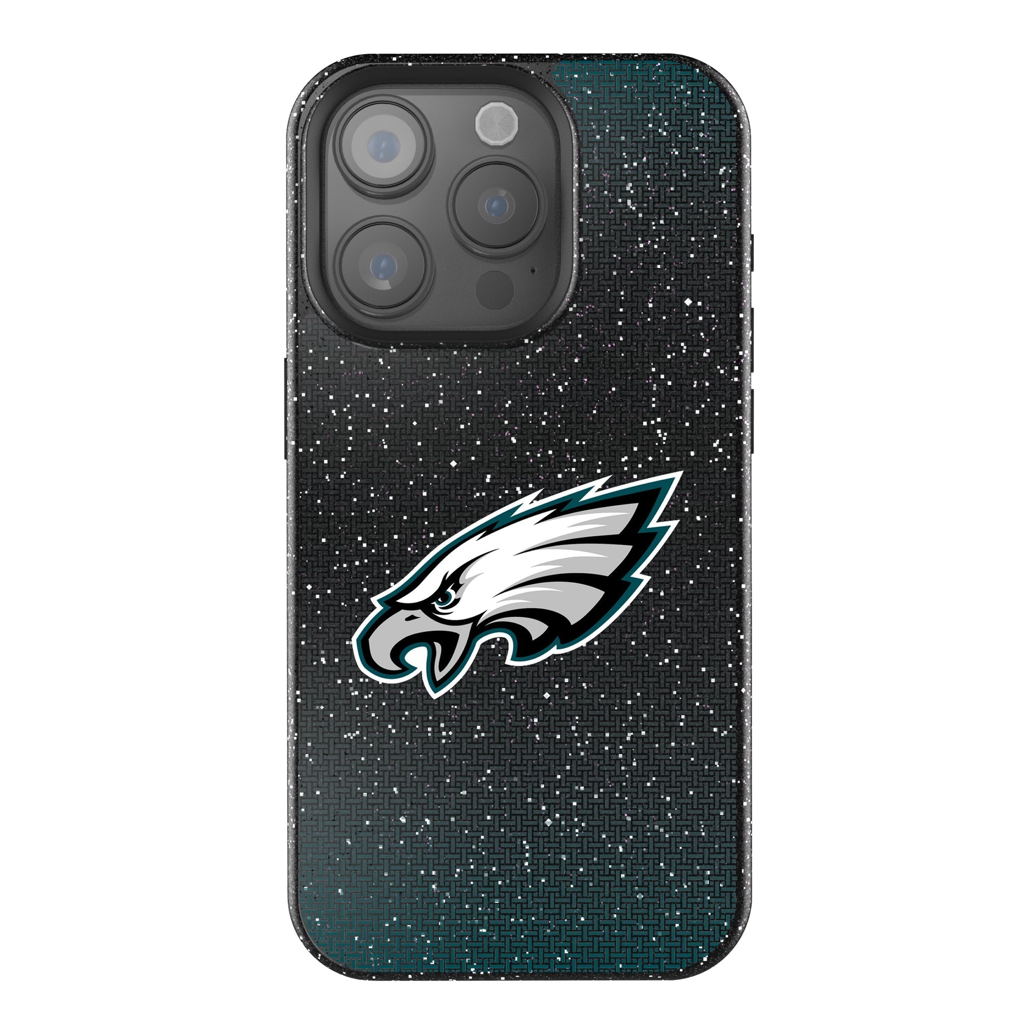 Philadelphia Eagles Linen Bling Phone Case for Apple iPhone 1