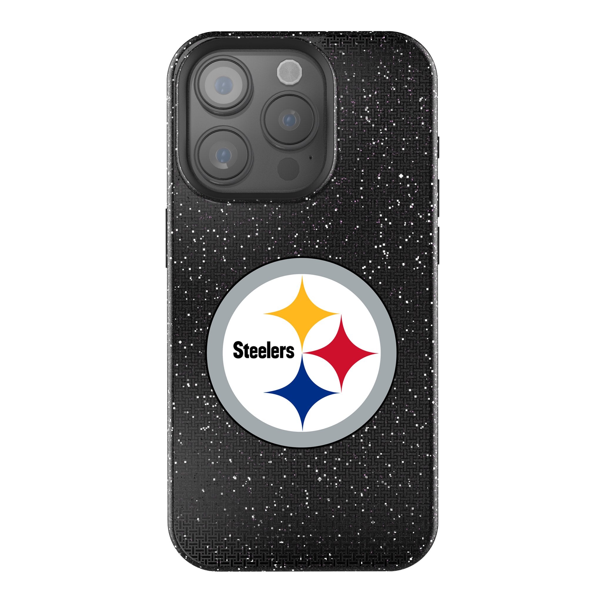 Pittsburgh Steelers Linen Bling Phone Case for Apple iPhone 1