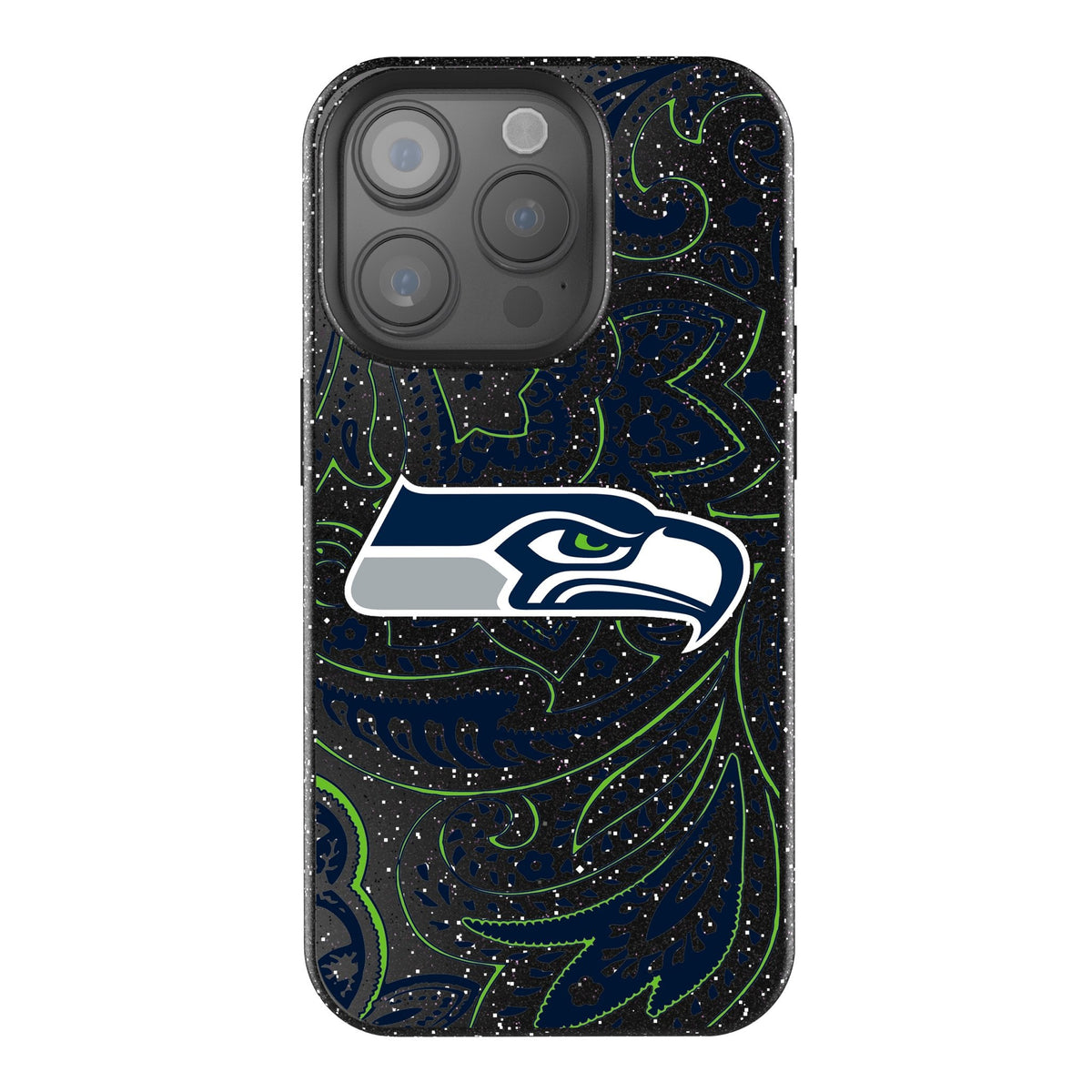 Seattle Seahawks Paisley Bling Phone Case 1