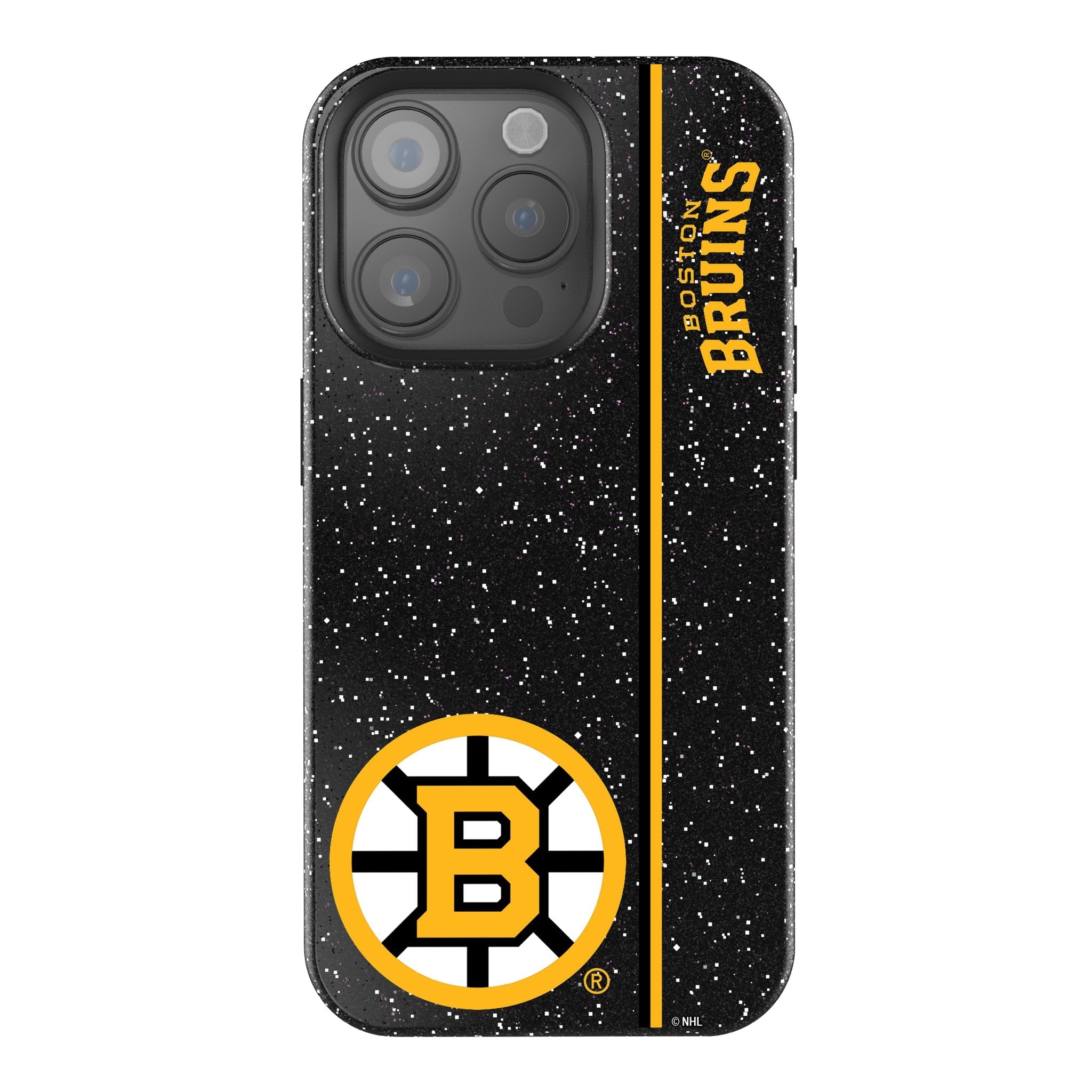 Boston Bruins Sidebar Bling Phone Case for Apple iPhone
