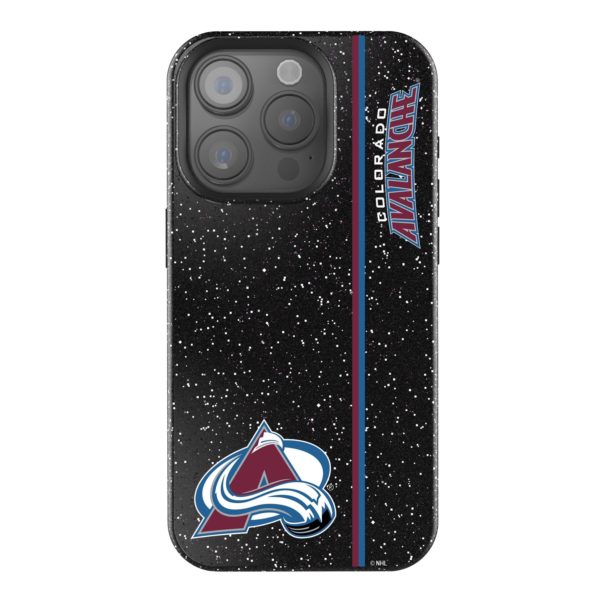 Colorado Avalanche Sidebar Bling Phone Case