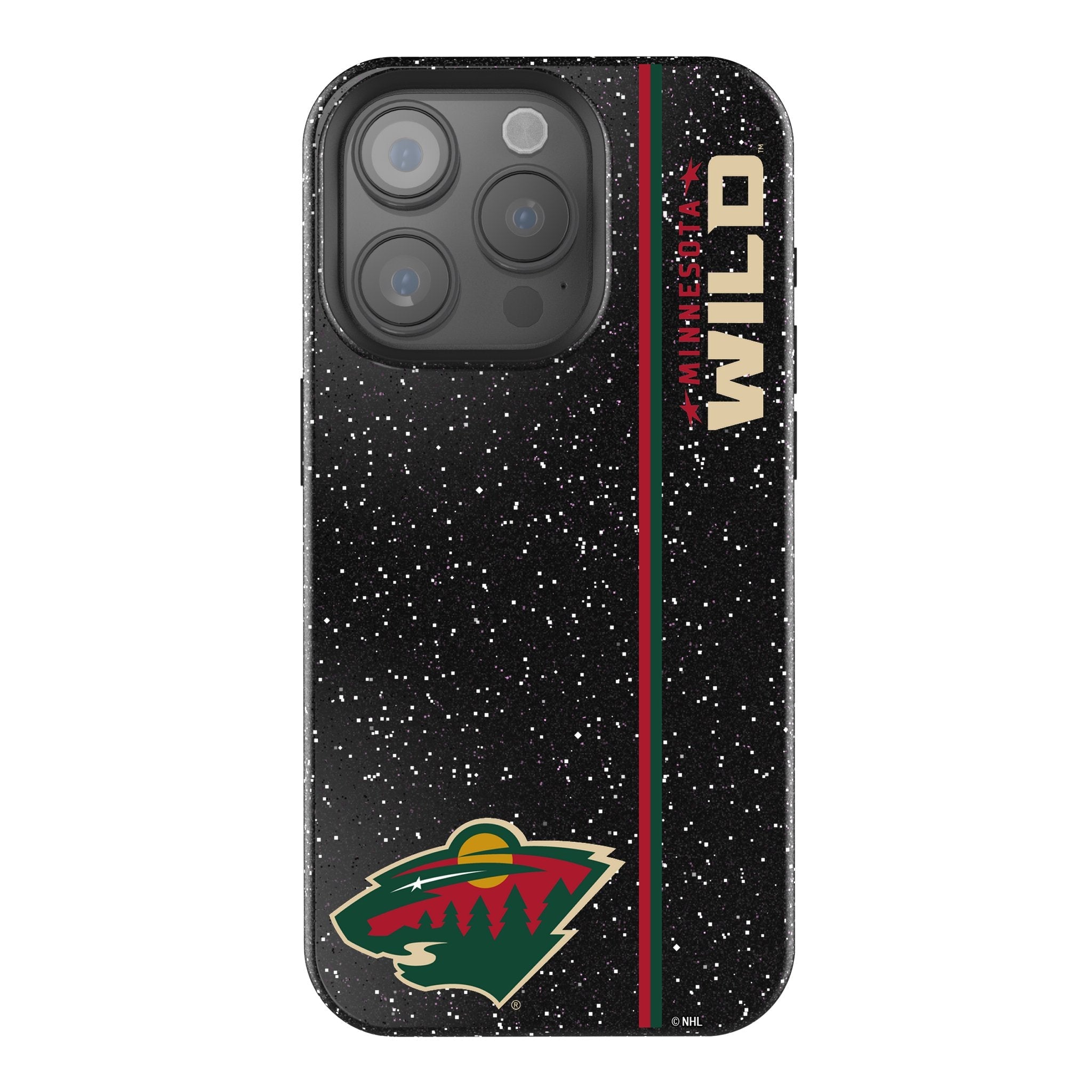Minnesota Wild Sidebar Bling Phone Case